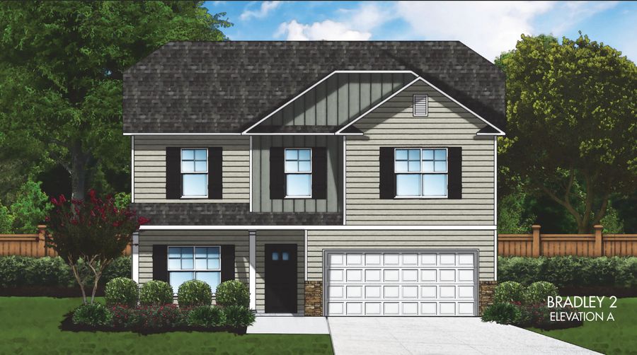 Bradley II A by Great Southern Homes in Greenville-Spartanburg SC