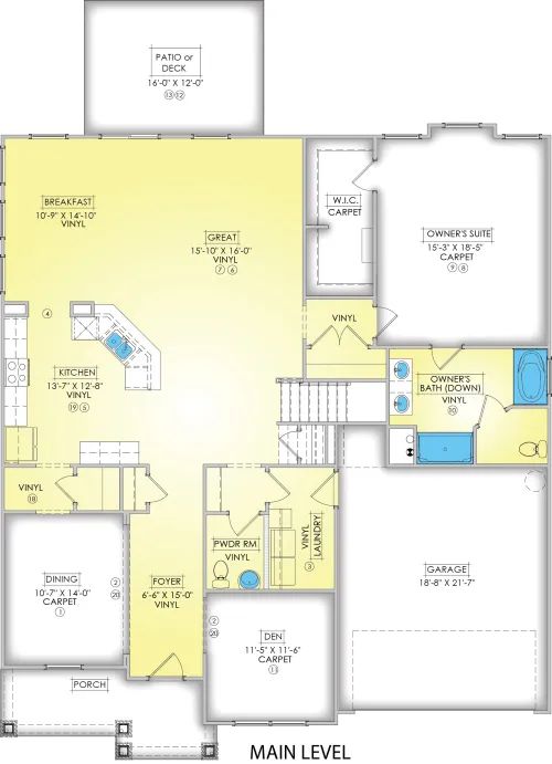 Main level