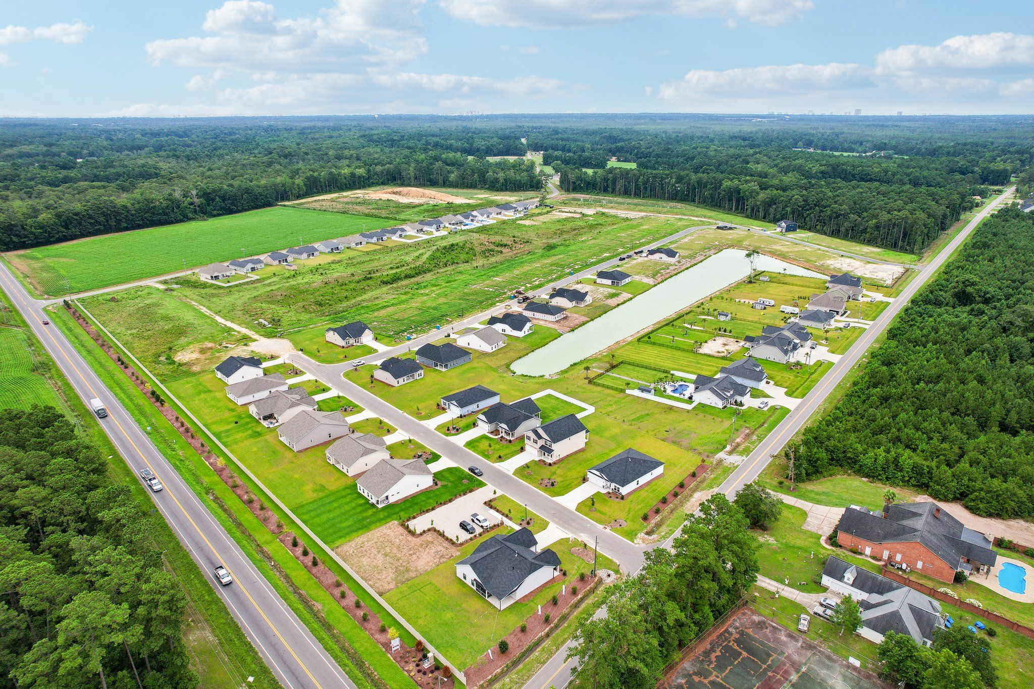 Wisteria II Drone Shot