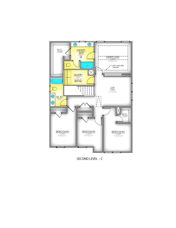 Second Level - Elevation C