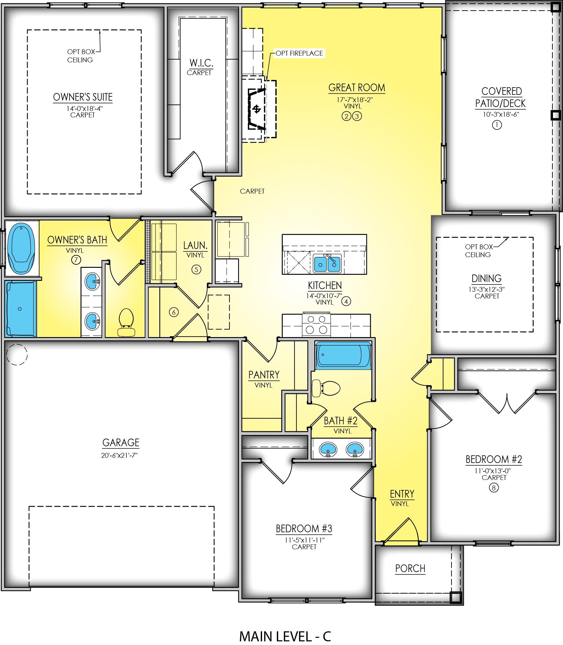 Main Level - C