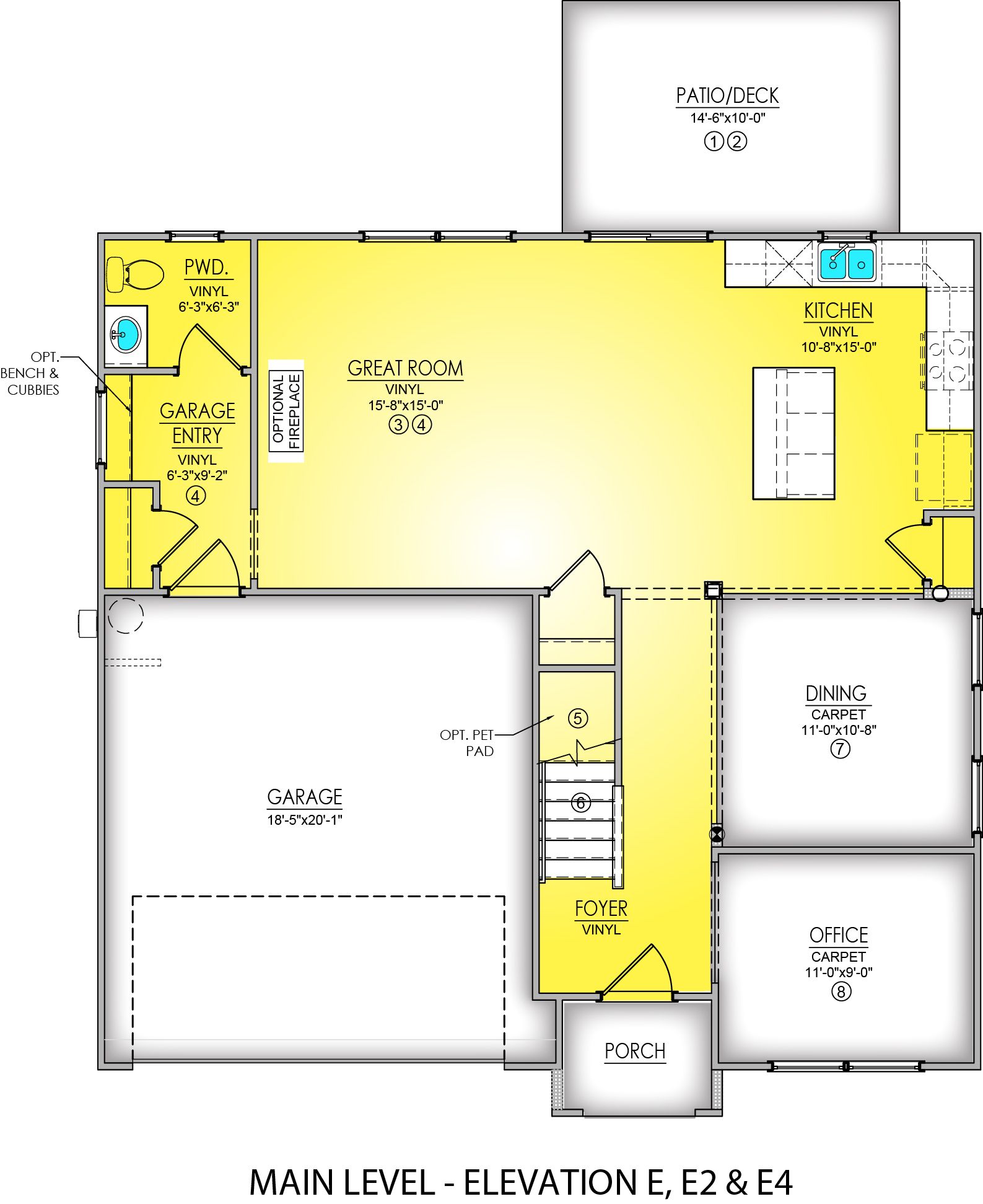 Main Level E