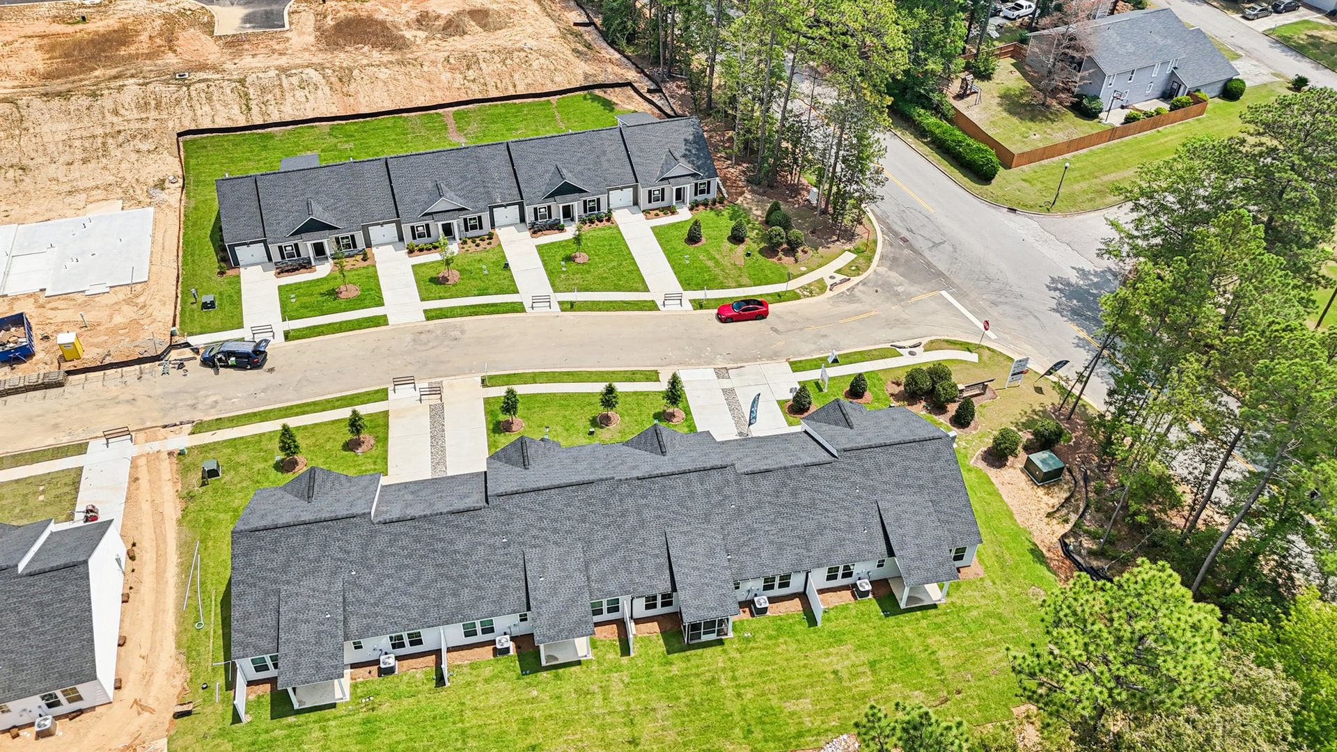 Piney Woods Bluff Community Aerial Shot