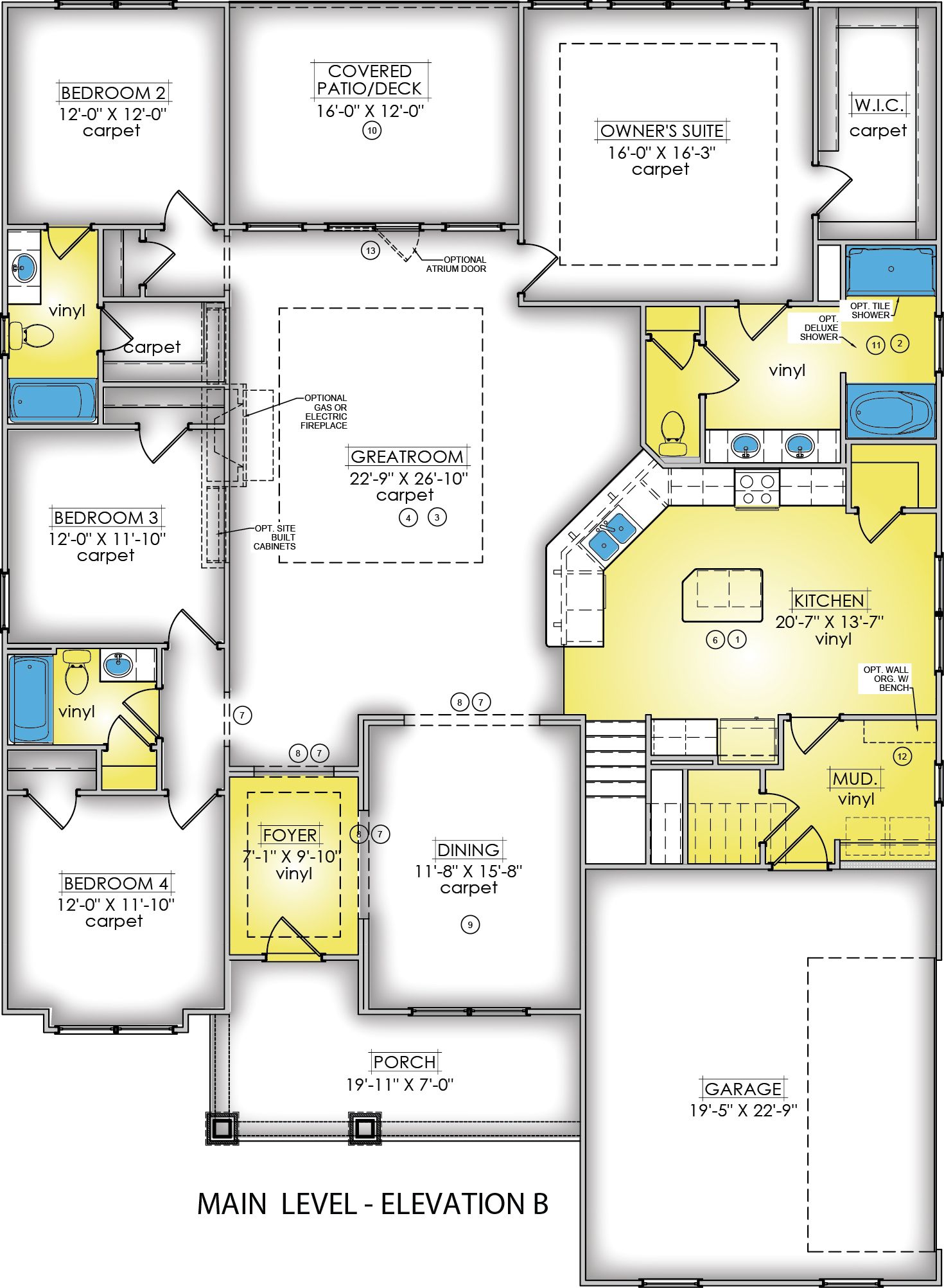 Main Level - Elevation B