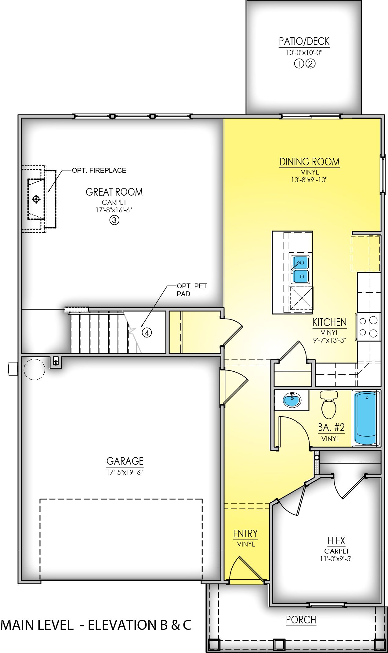 Main Level - B & C