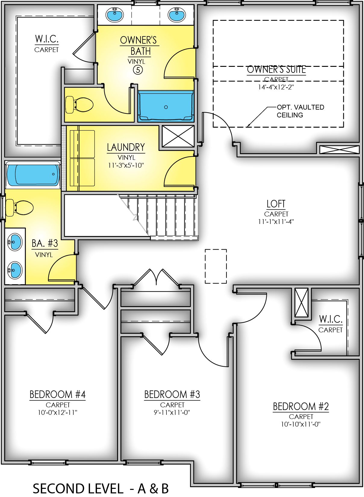 Second Level - A & B