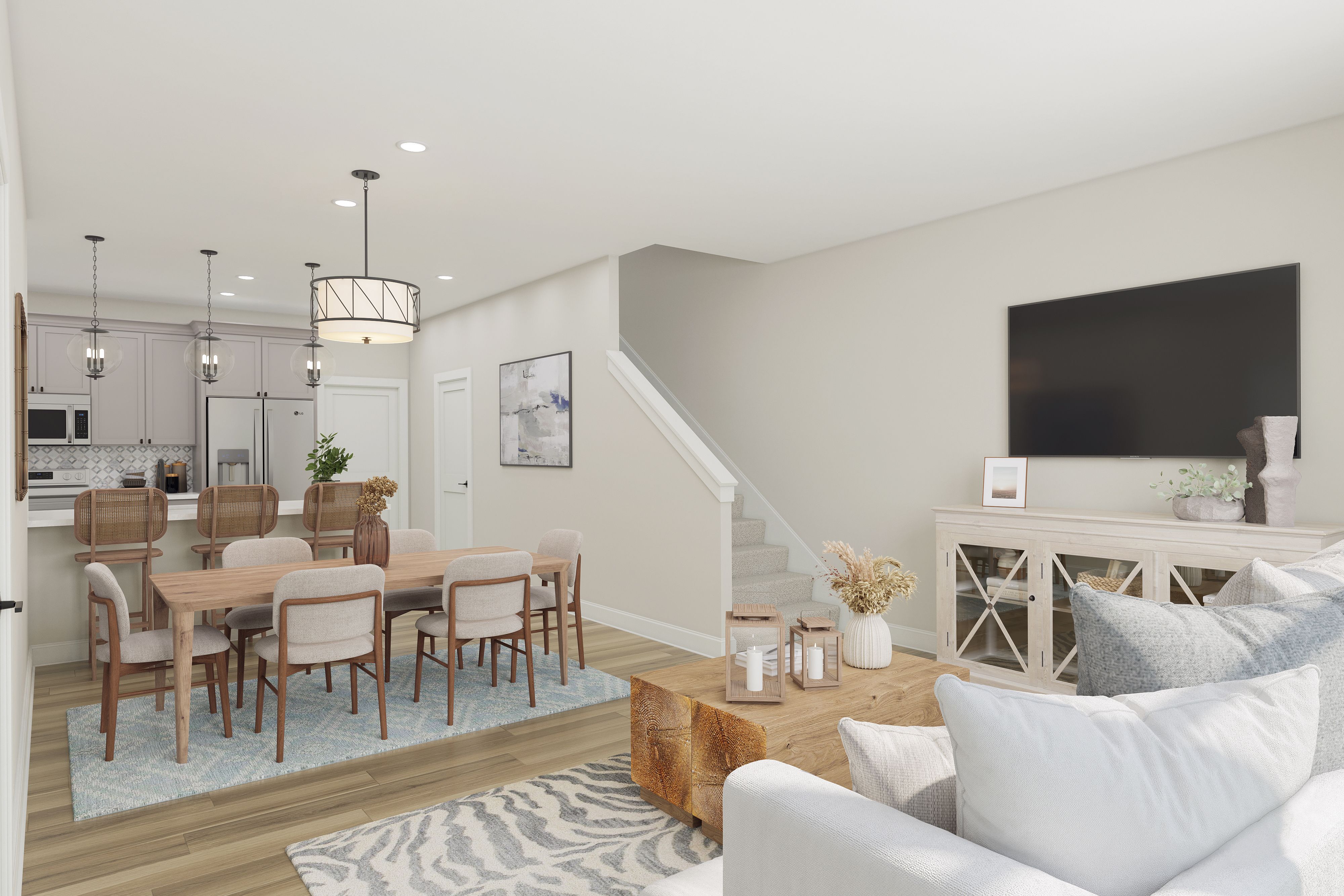 The Elm - Main Level Rendering