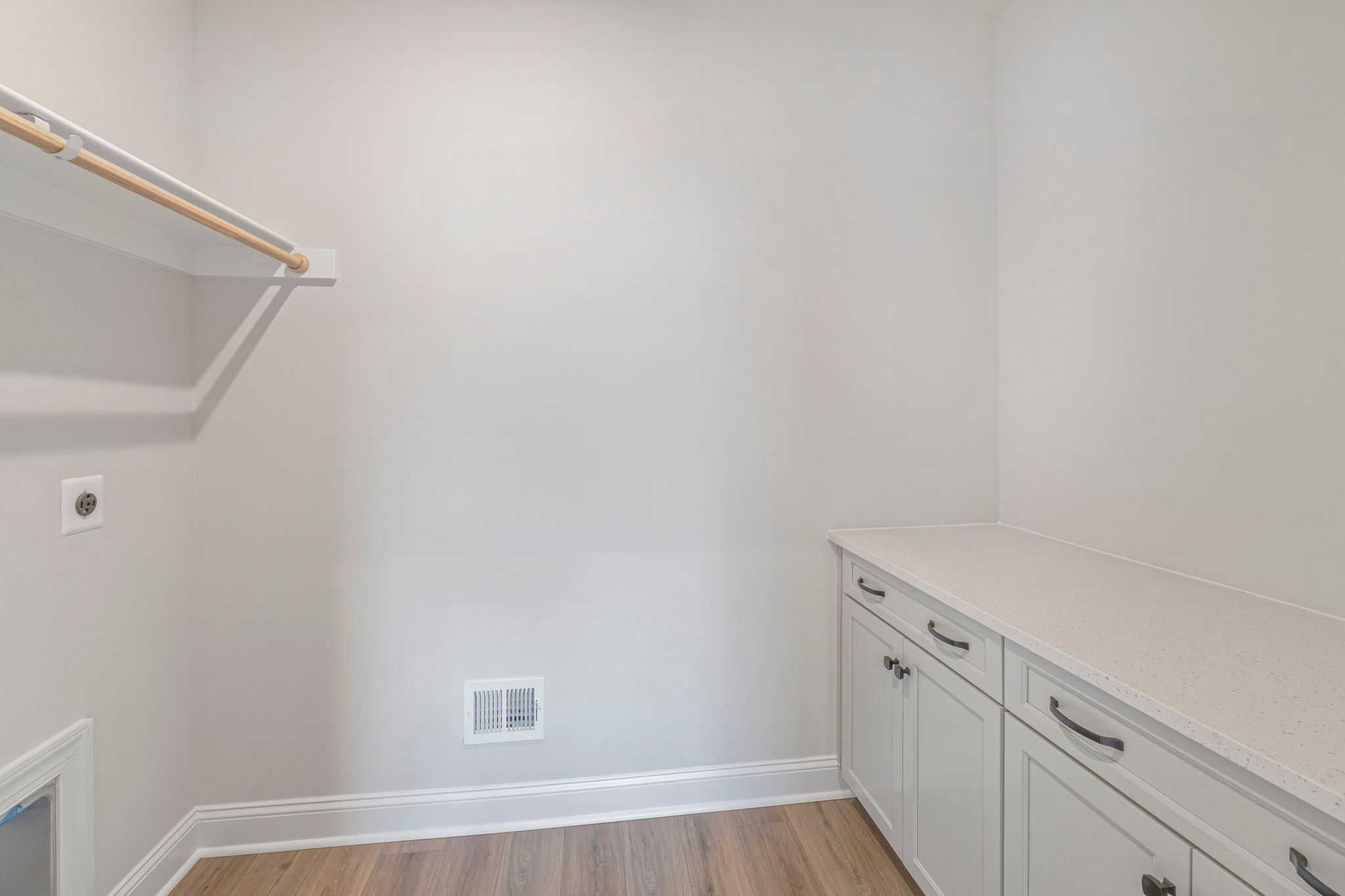 Laundry Room with Optional Cabinetry