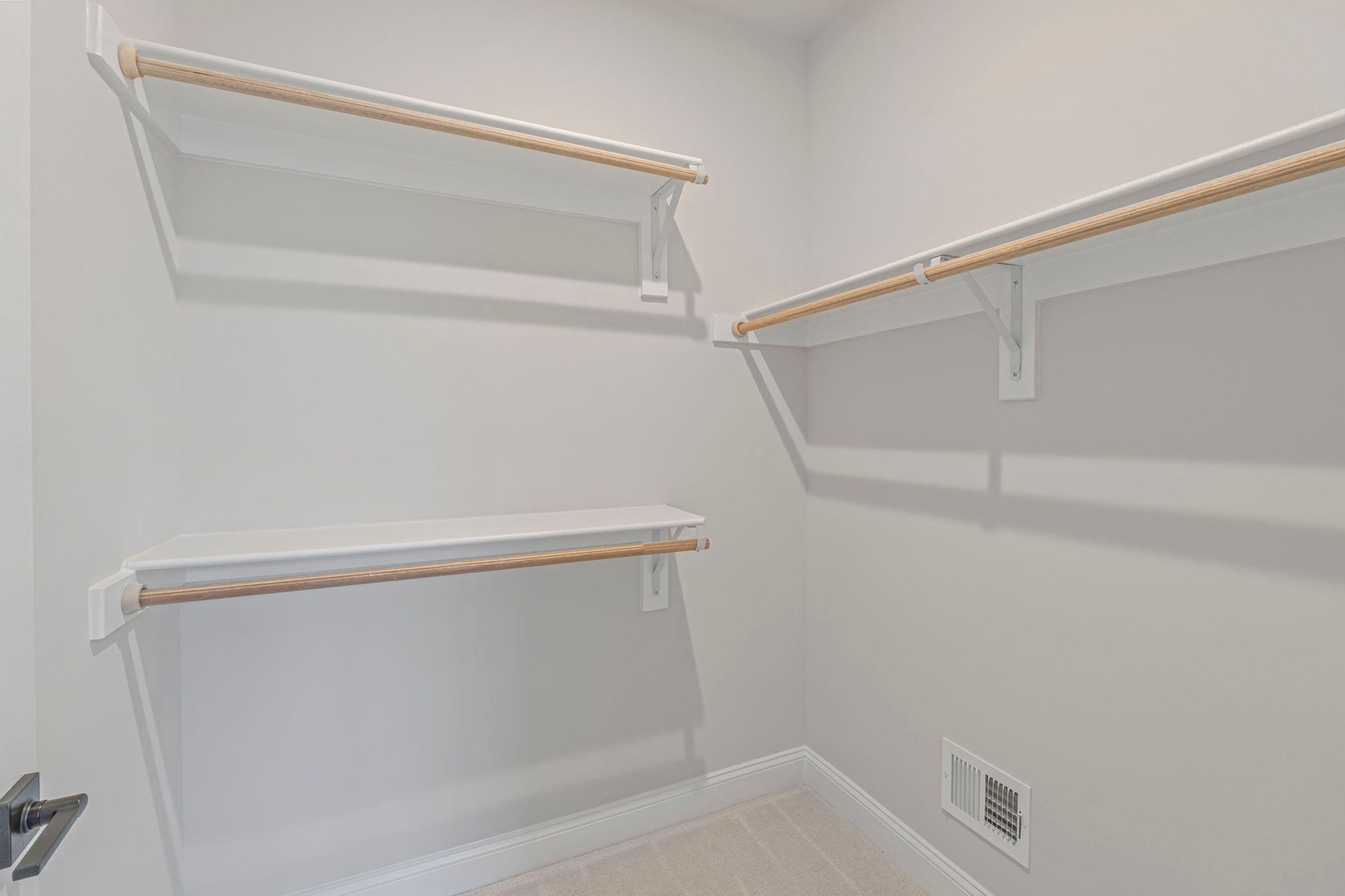 Bedroom 4 Walk-In Closet with Included Wood Shelving