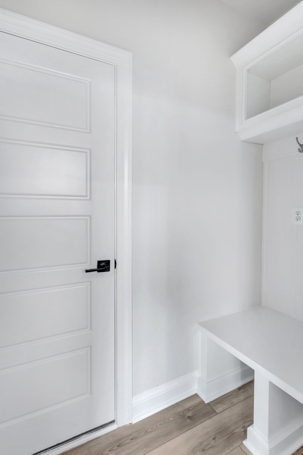 Mudroom Area off Garage with Optional Cubbies