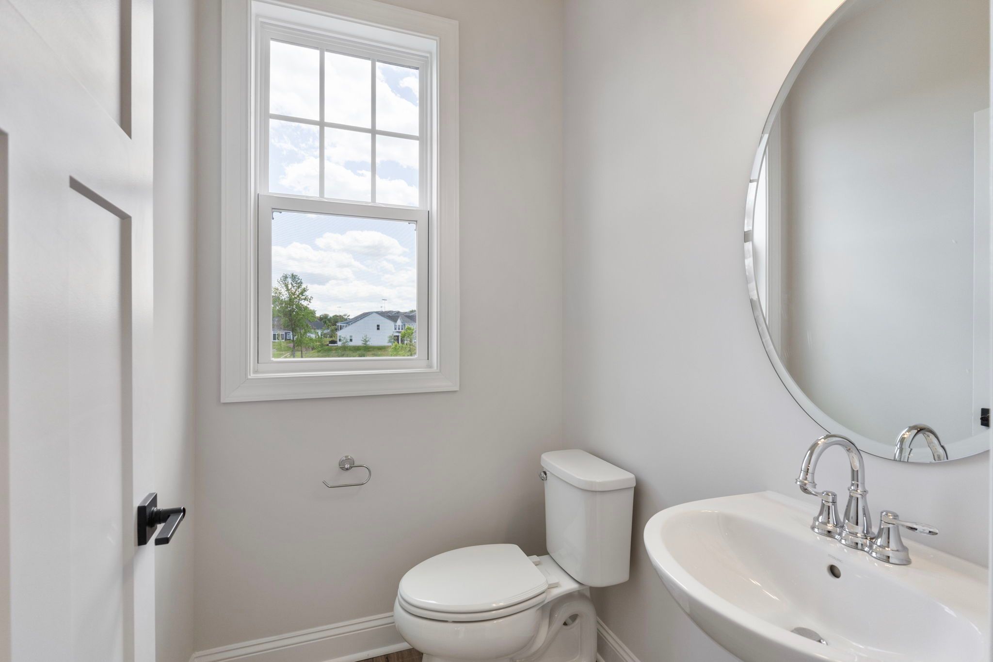 Main level powder room - similar to photo