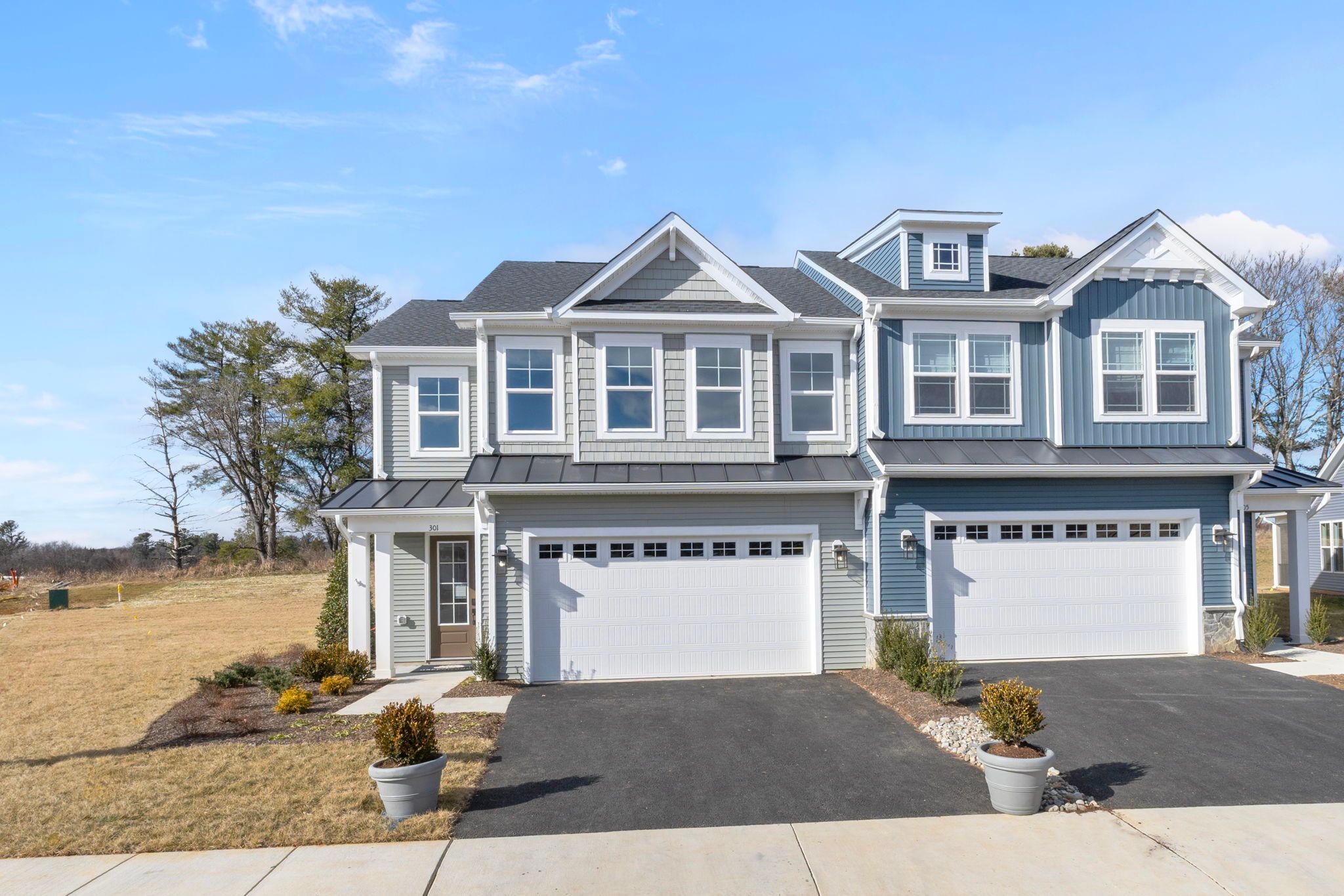 Creekwood Model Home - Elevation A on Slab Foundation