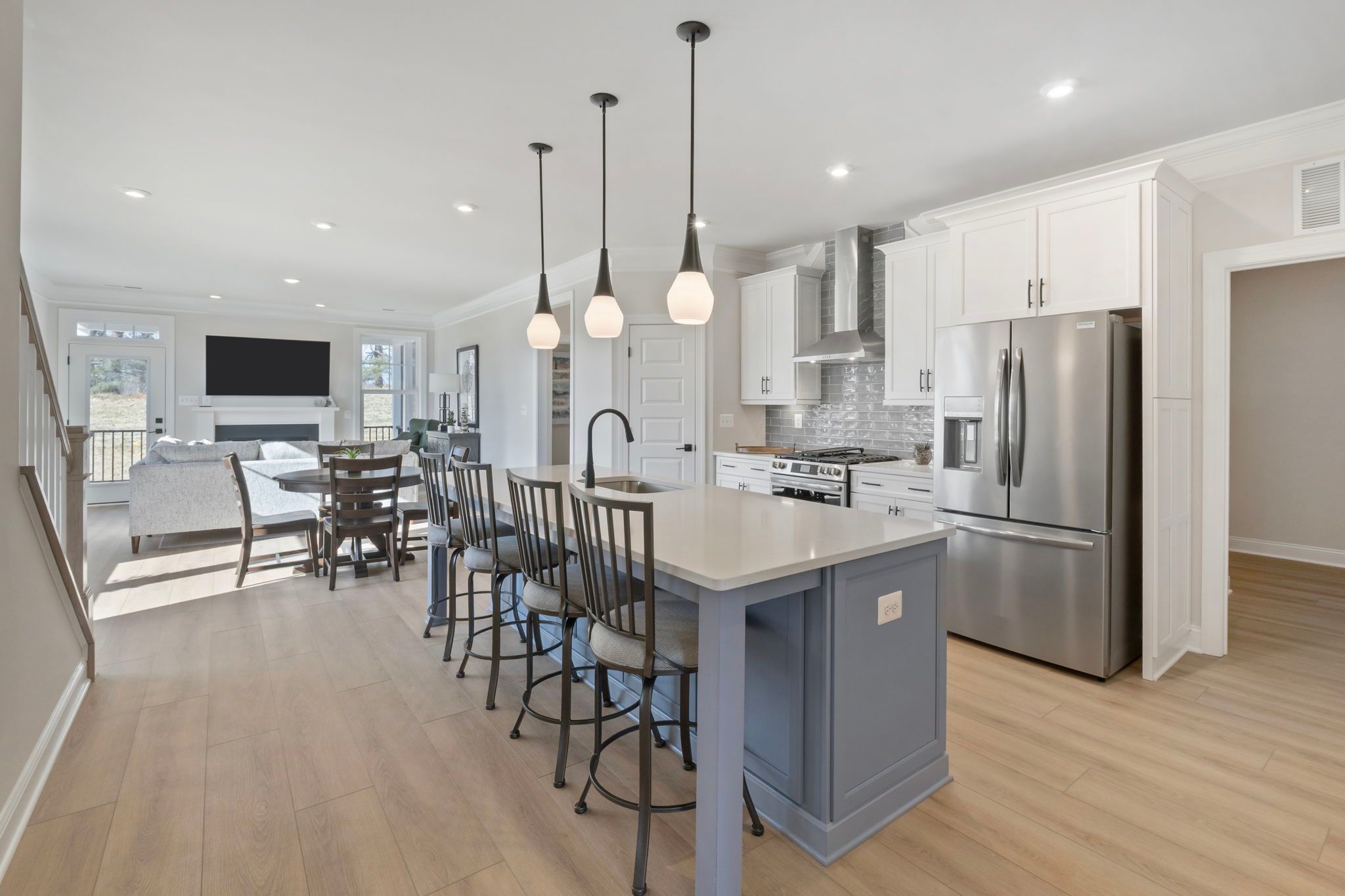 Kitchen with Optional Hood Vent