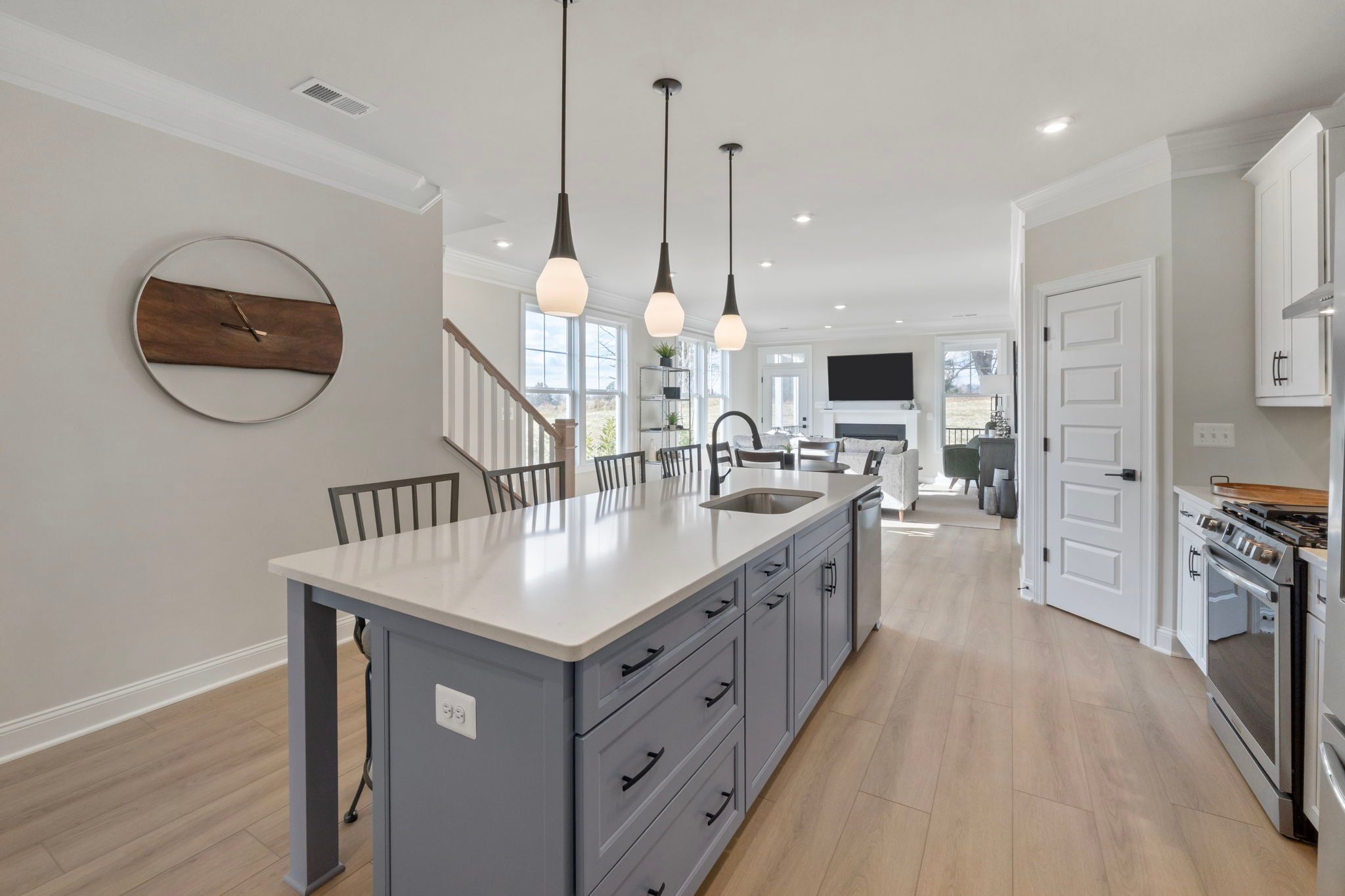 Kitchen with Optional Hood Vent