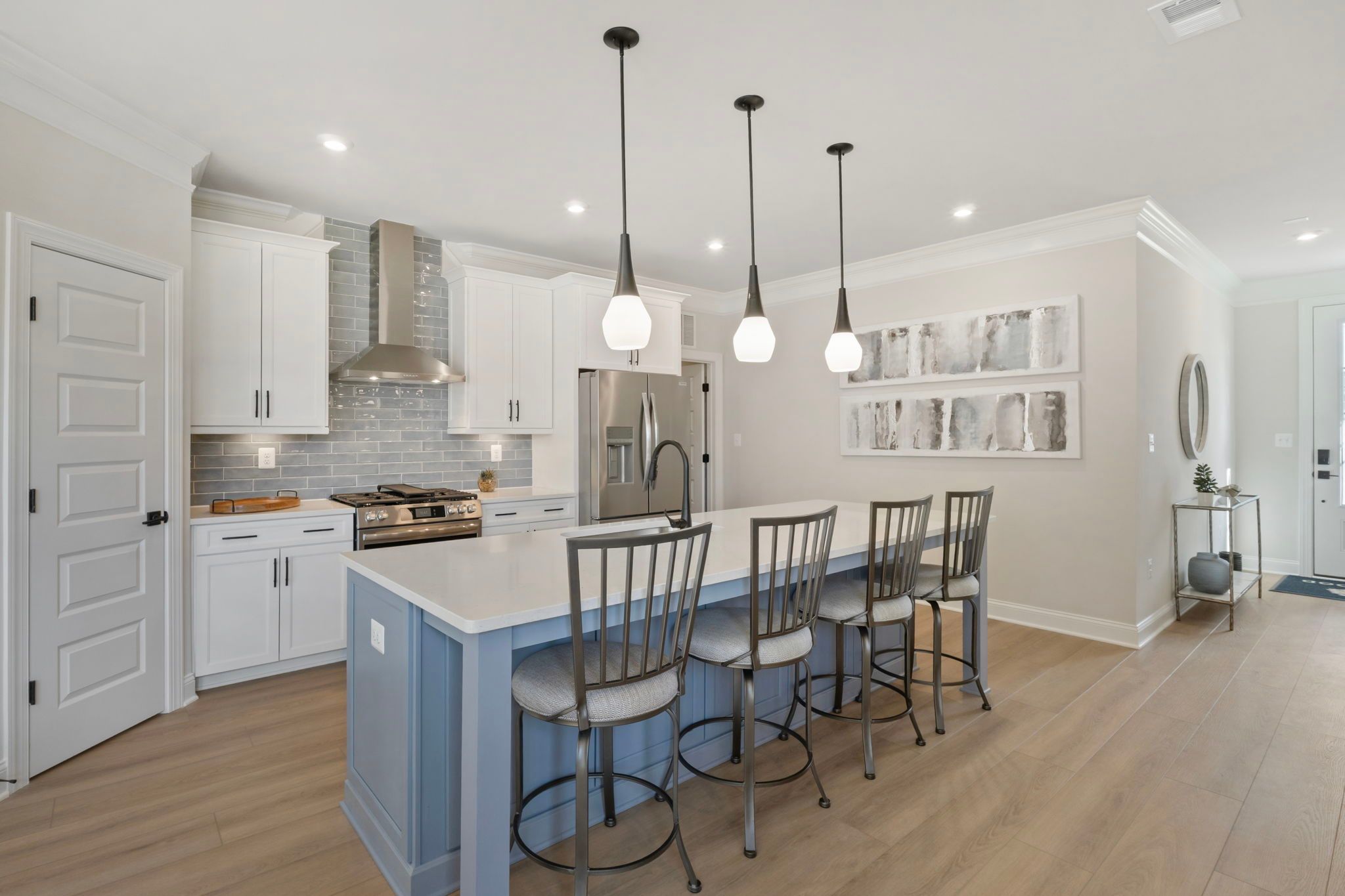 Kitchen with Optional Hood Vent