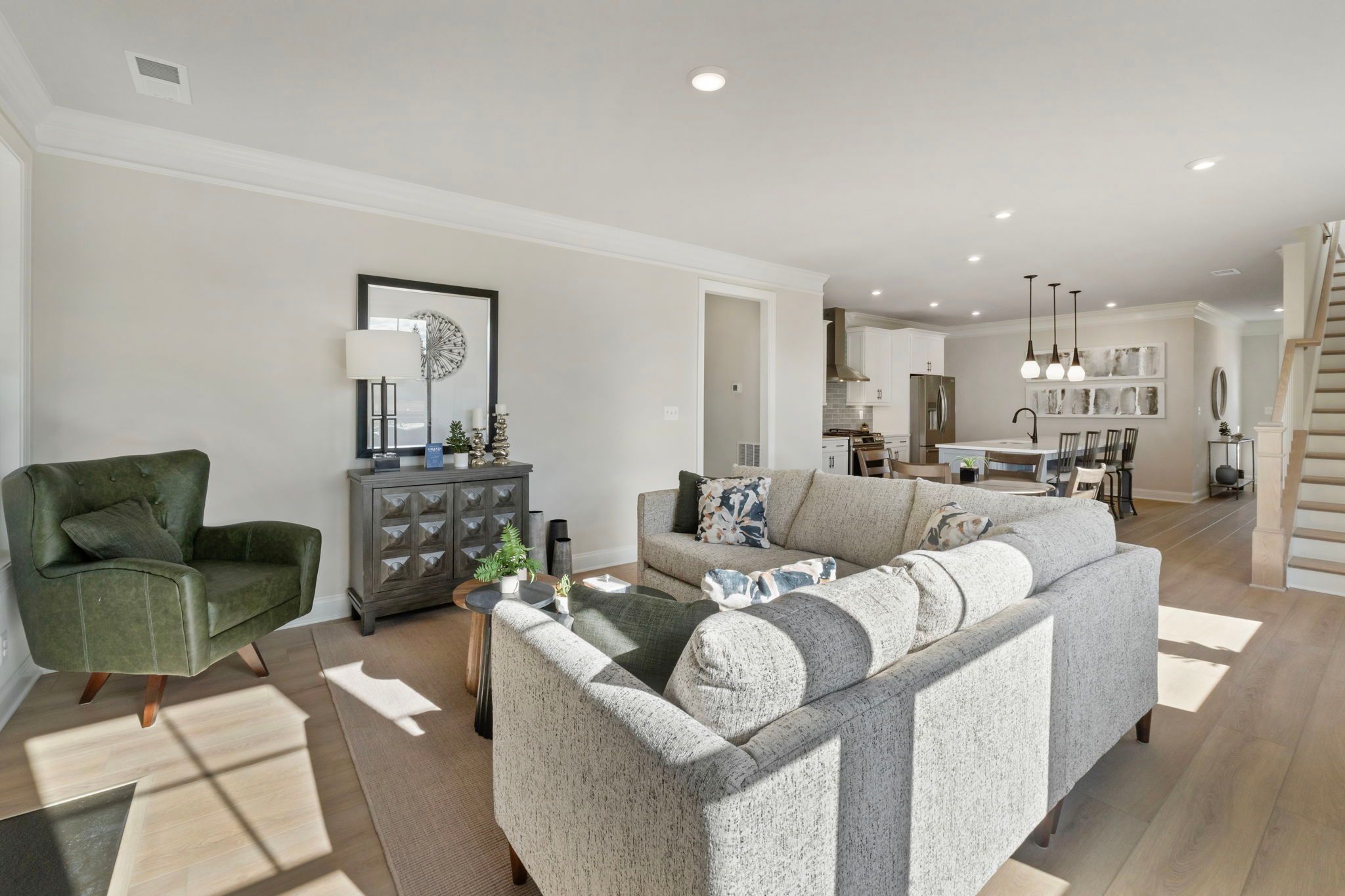 Family Room with Optional Fireplace
