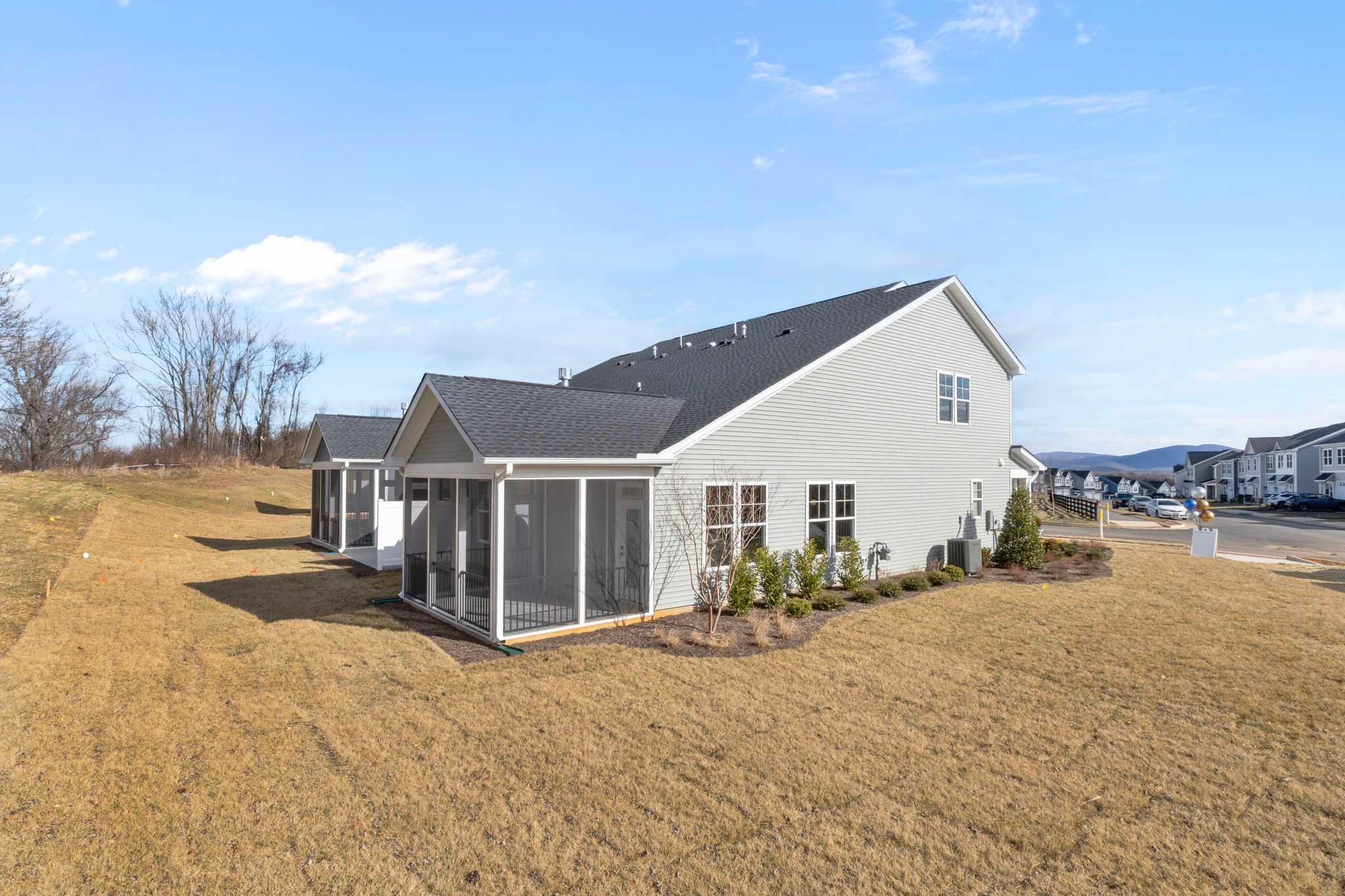 Slab Foundation with Optional Screened Porch