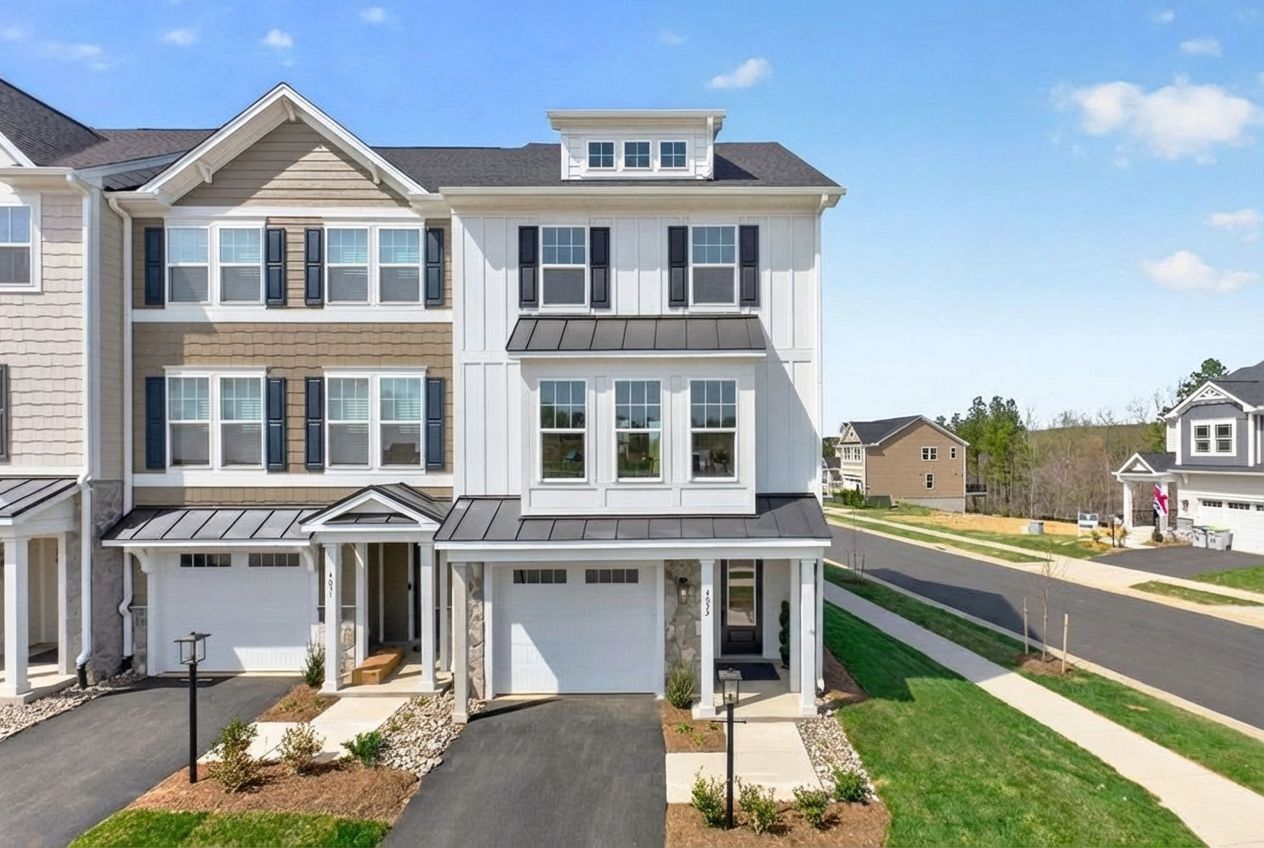 The Holly I - Brookhill Townhomes: Charlottesville, Virginia - Greenwood Homes