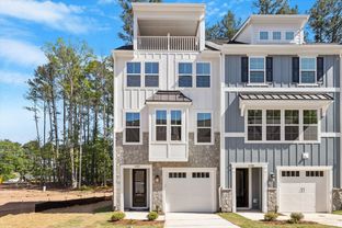 The Poplar - Sherron Road Townes: Durham, North Carolina - Greenwood Homes