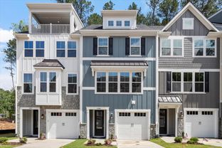 The Poplar - Sherron Road Townes: Durham, North Carolina - Greenwood Homes