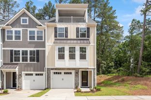 The Poplar - Sherron Road Townes: Durham, North Carolina - Greenwood Homes