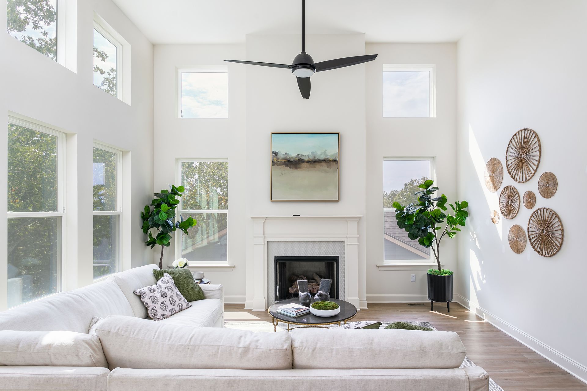 2-story ceiling option