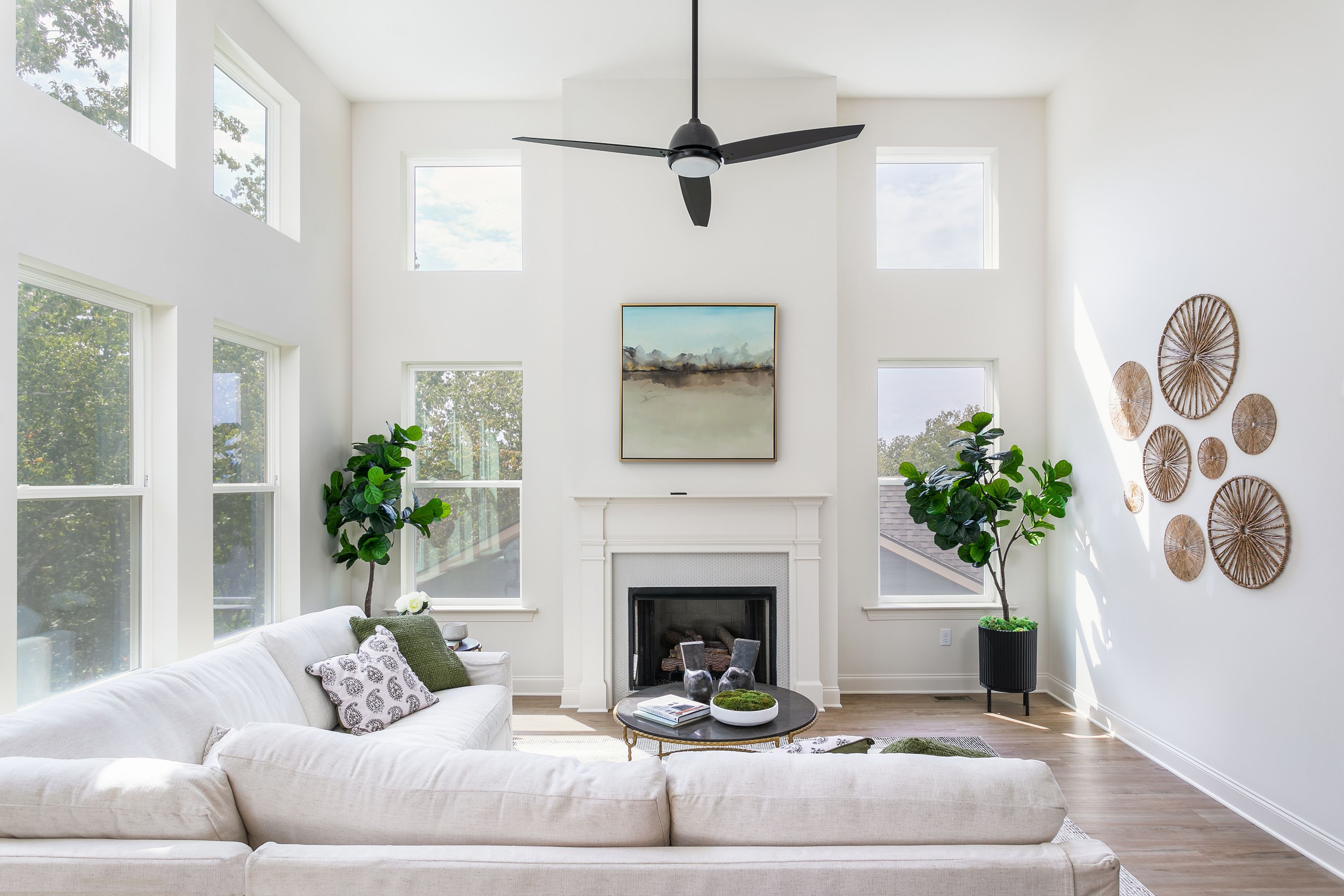 2-story ceiling option