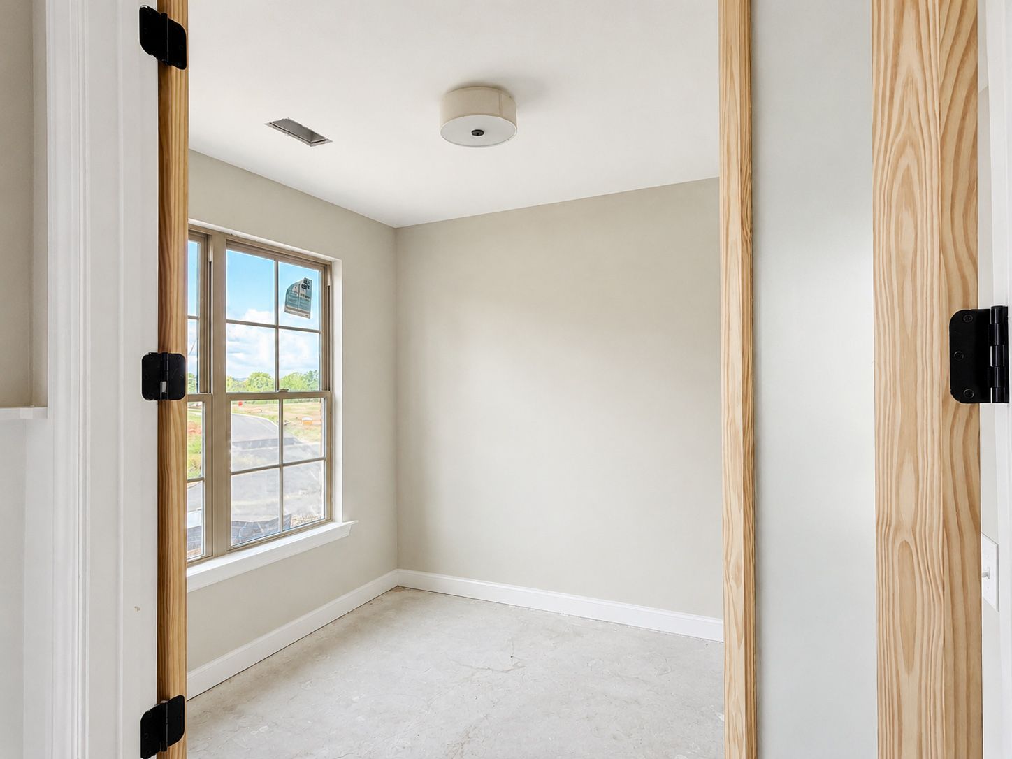 Located on the main floor; includes French doors