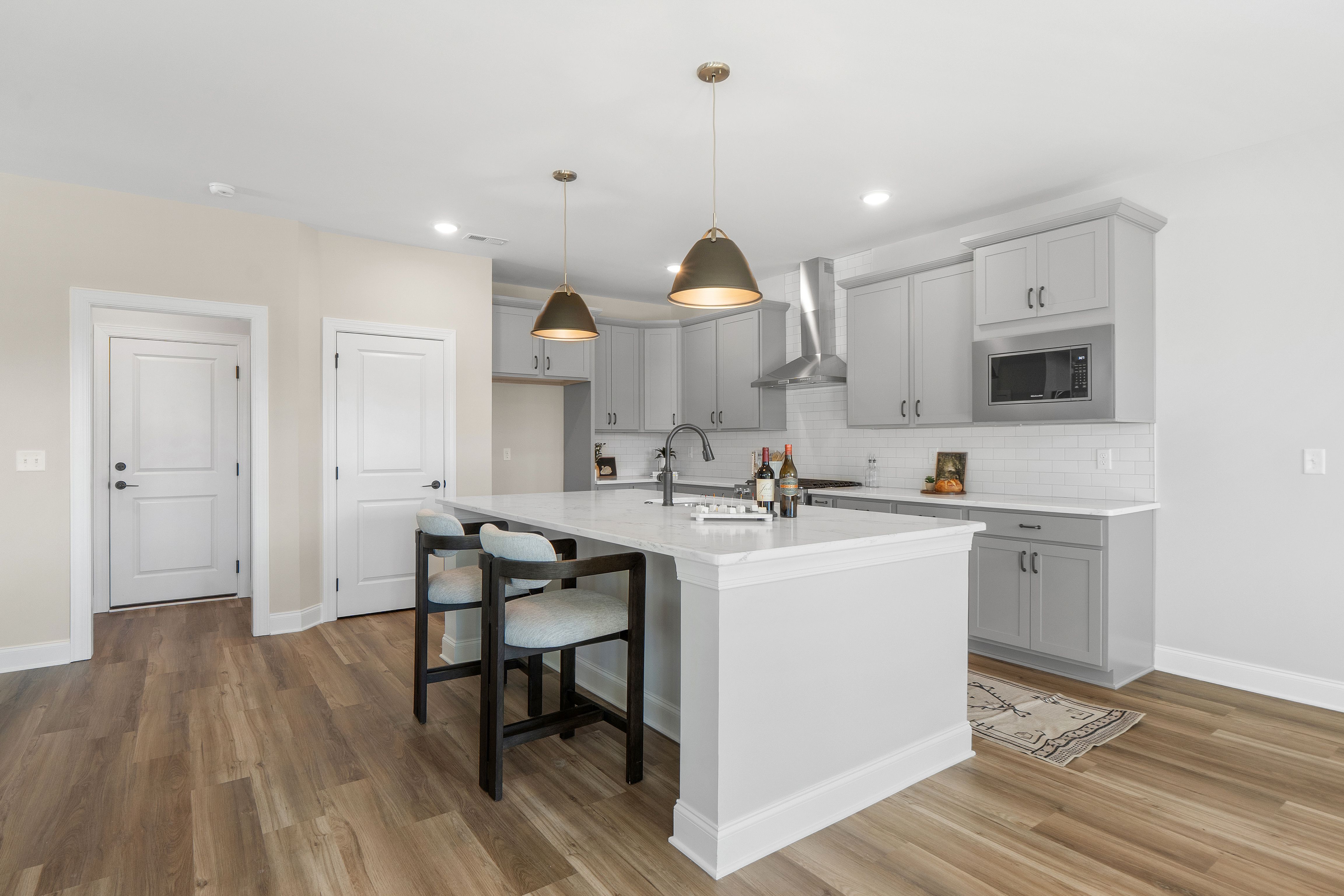 Mudroom option shown