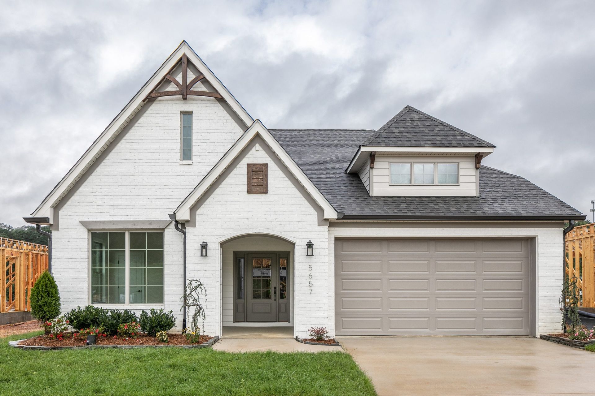 Elevation B with Painted Brick option