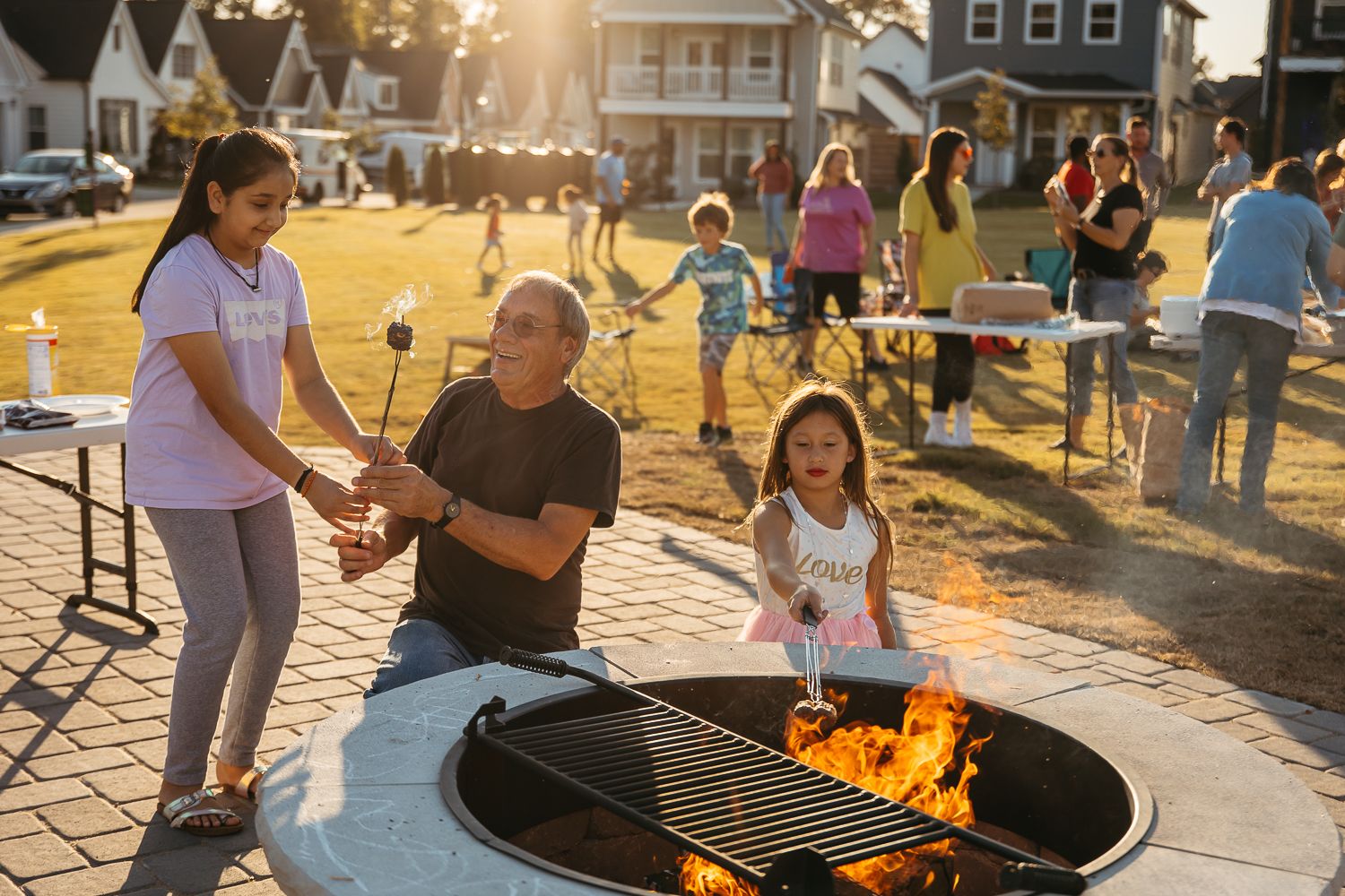 Heritage Walk Community Firepit