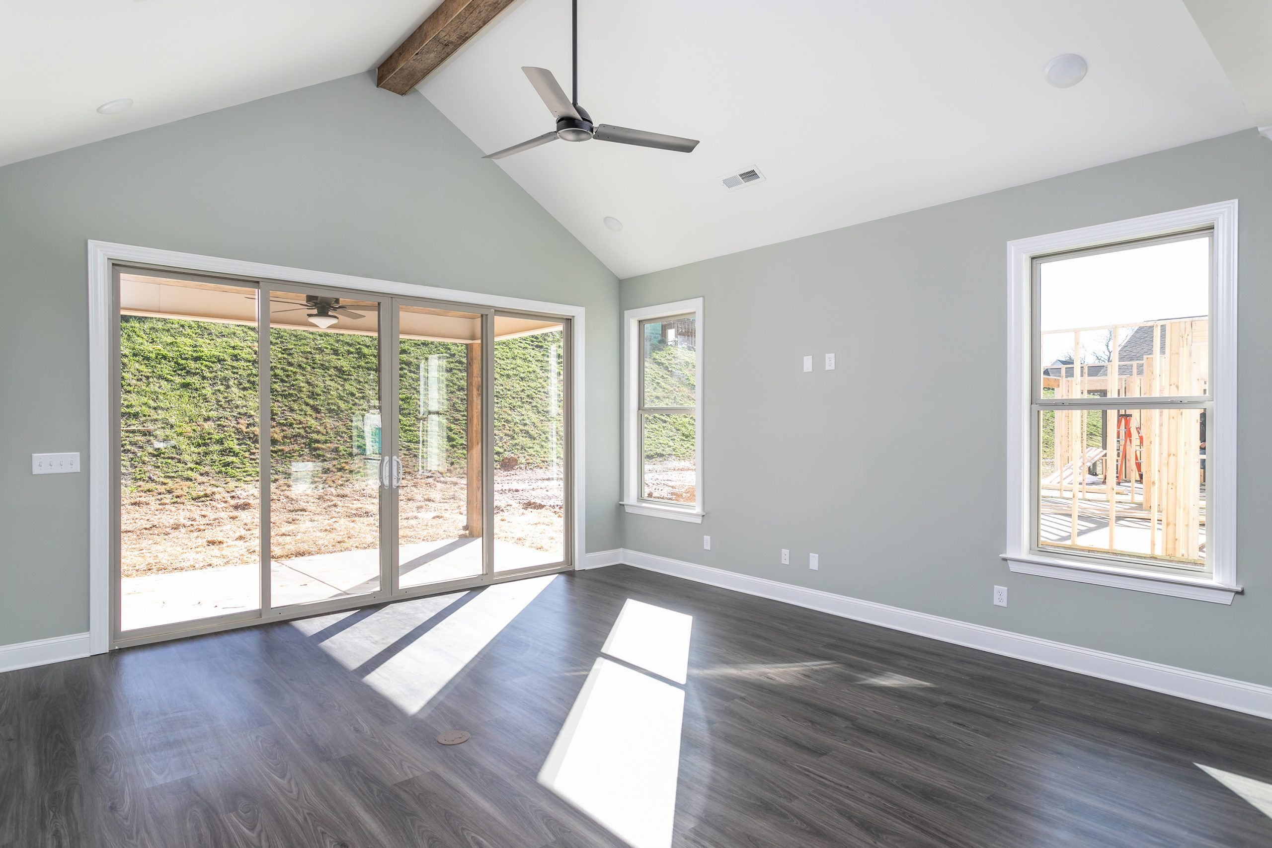 Optional sliding doors