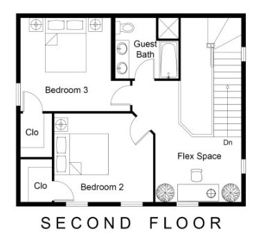 second floor