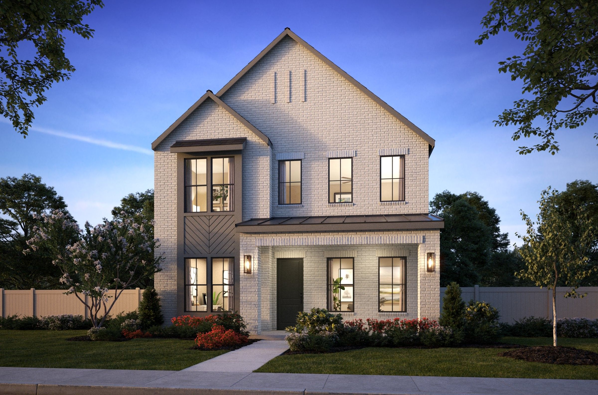 Hazelwood 40' Series por Normandy Homes en Dallas Texas