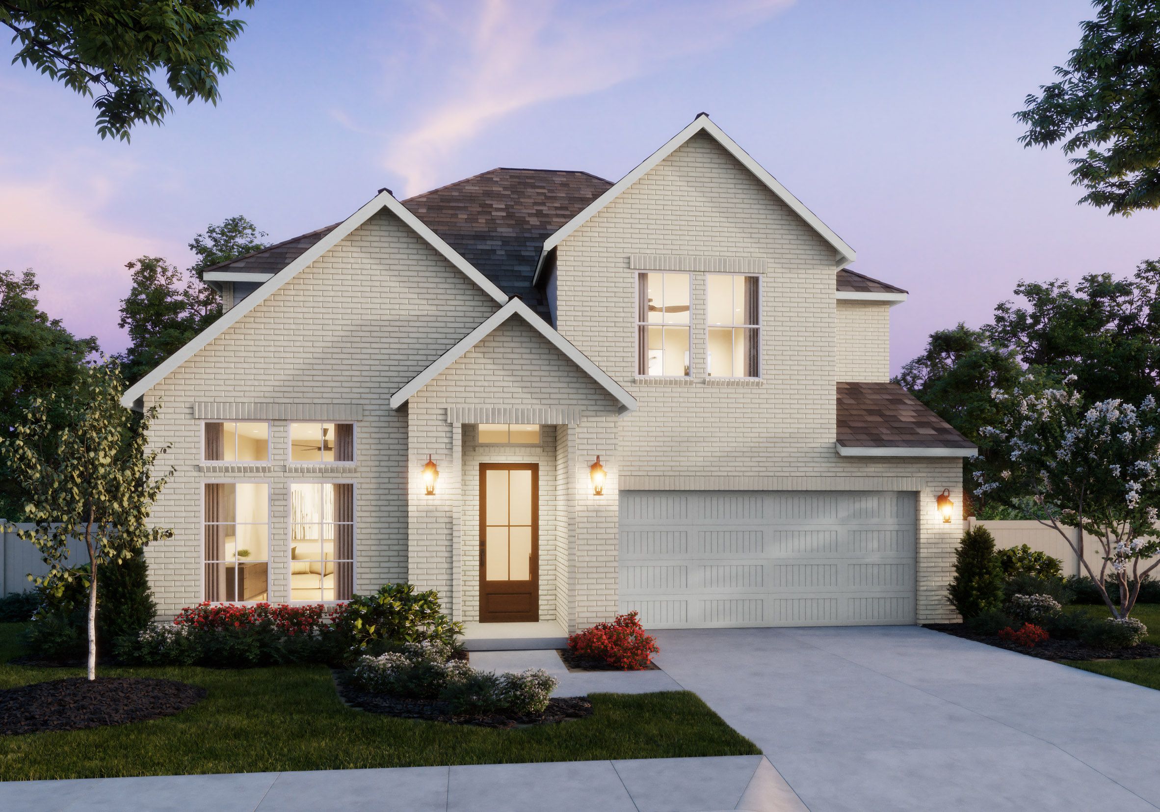 Painted Tree - Woodland West por Normandy Homes en Dallas Texas