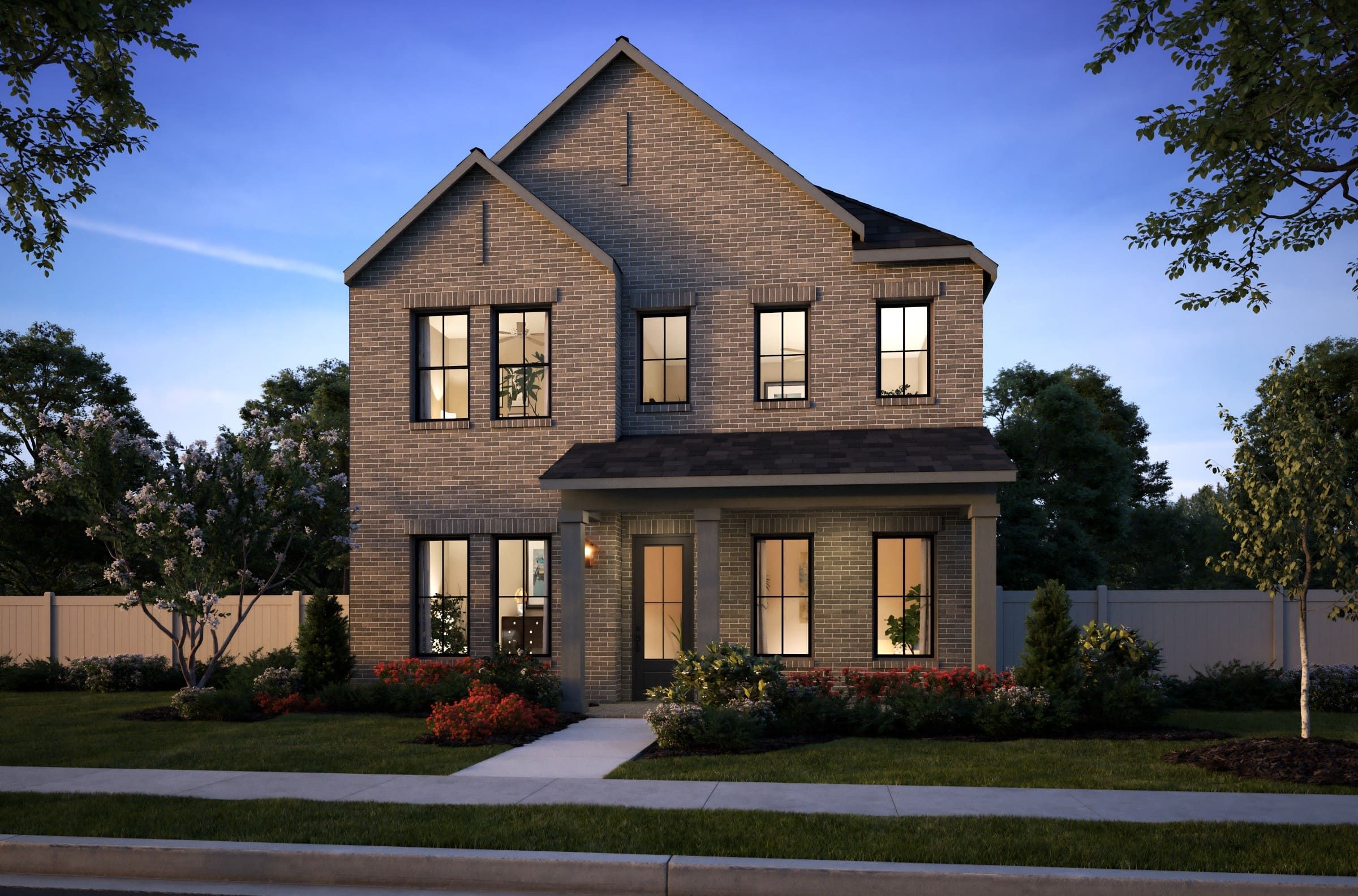 Hazelwood 40' Series por Normandy Homes en Dallas Texas