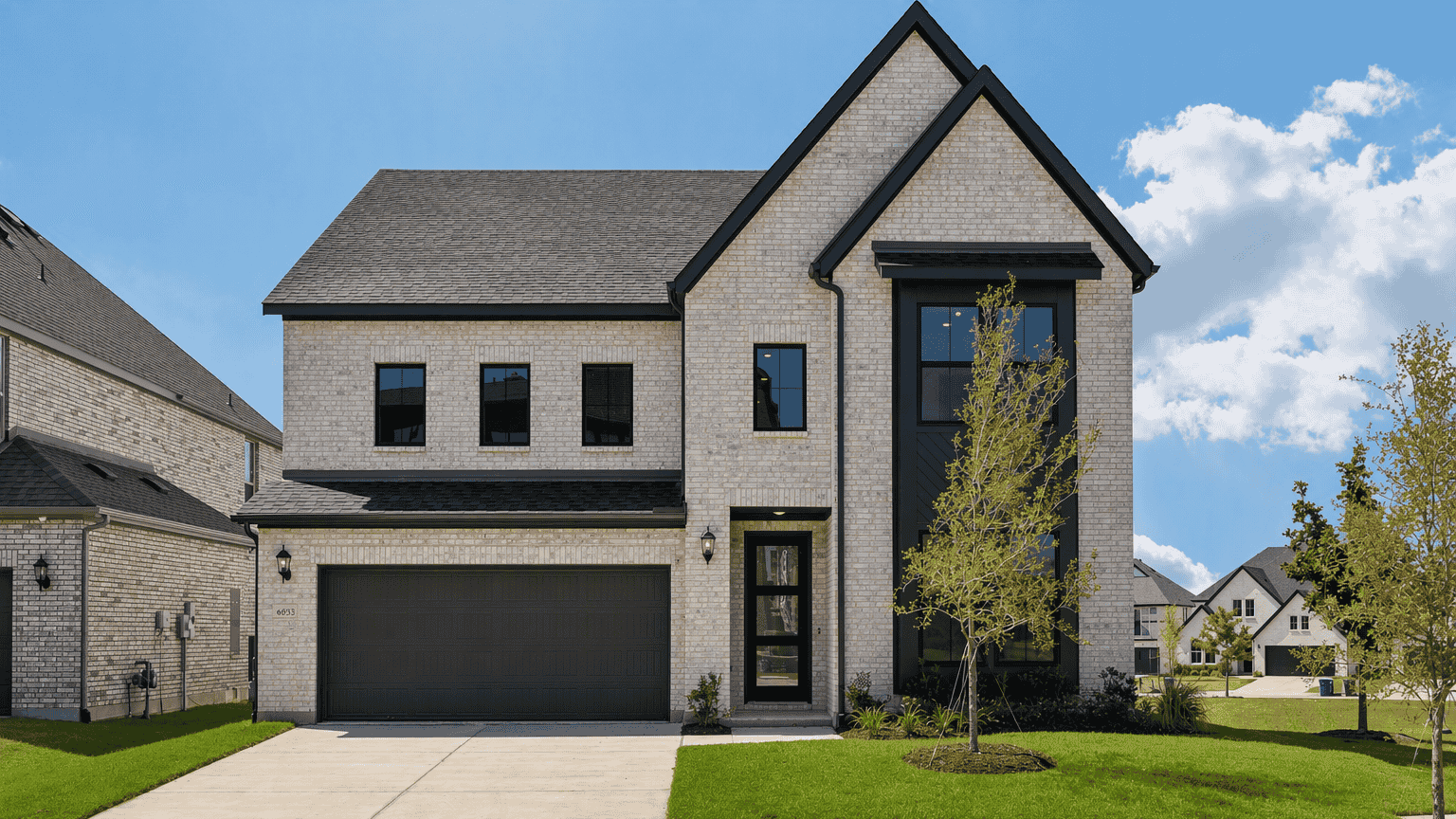Estates at Stacy Crossing por Normandy Homes en Dallas Texas