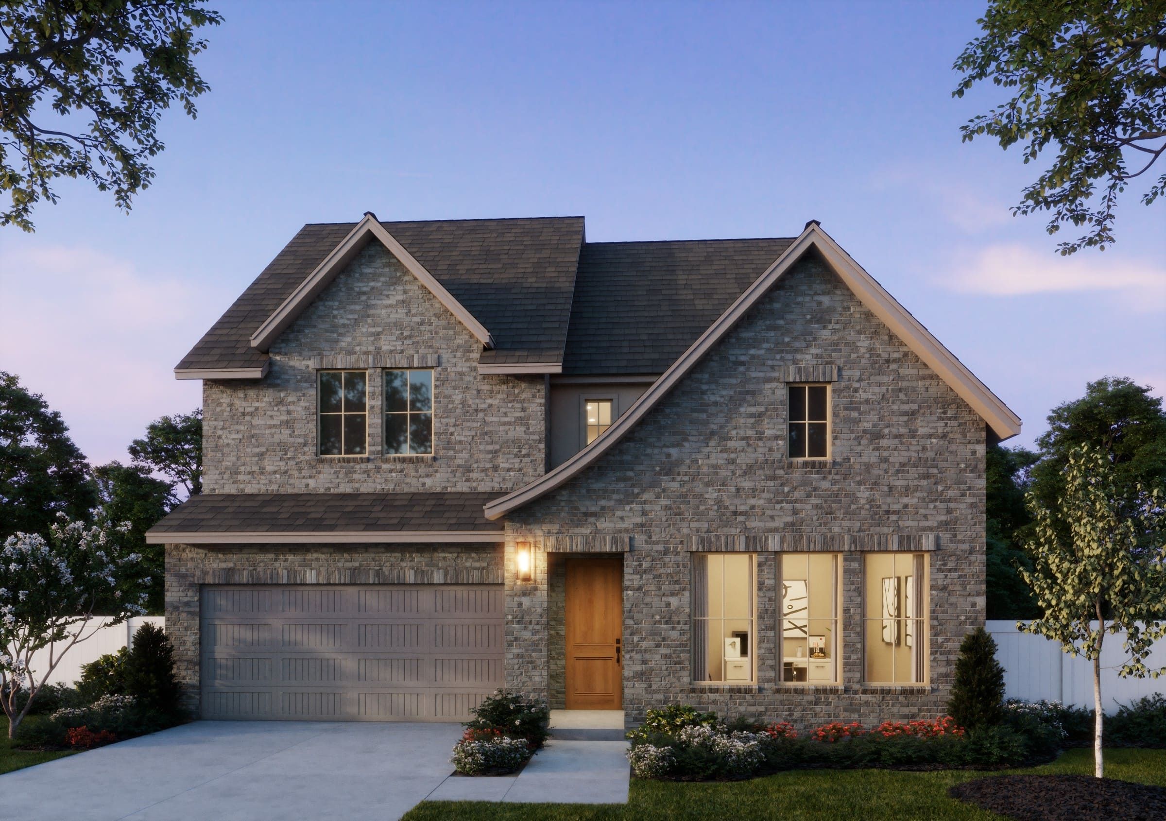 Cross Creek Meadows por Normandy Homes en Dallas Texas