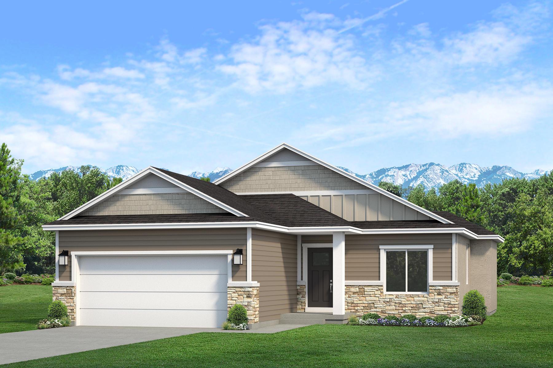 Chamberlen - The Hills at Summit Ridge: Santaquin, Utah - Salisbury Homes