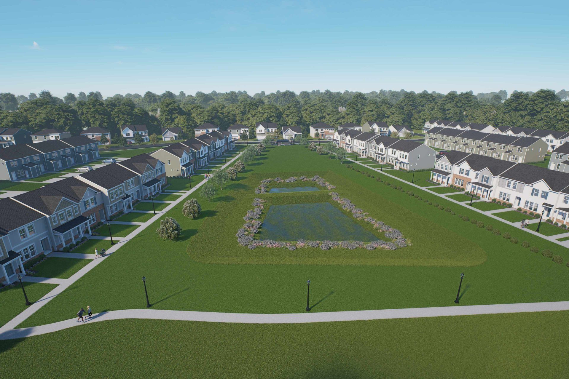 casa en Kinwick Townhomes por HHHunt Homes