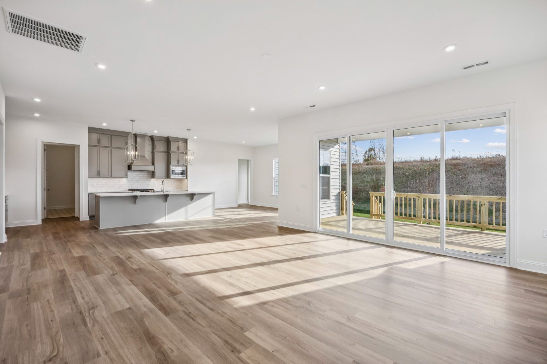 005 HHHunt Homes Haven Kitchen and Family Room