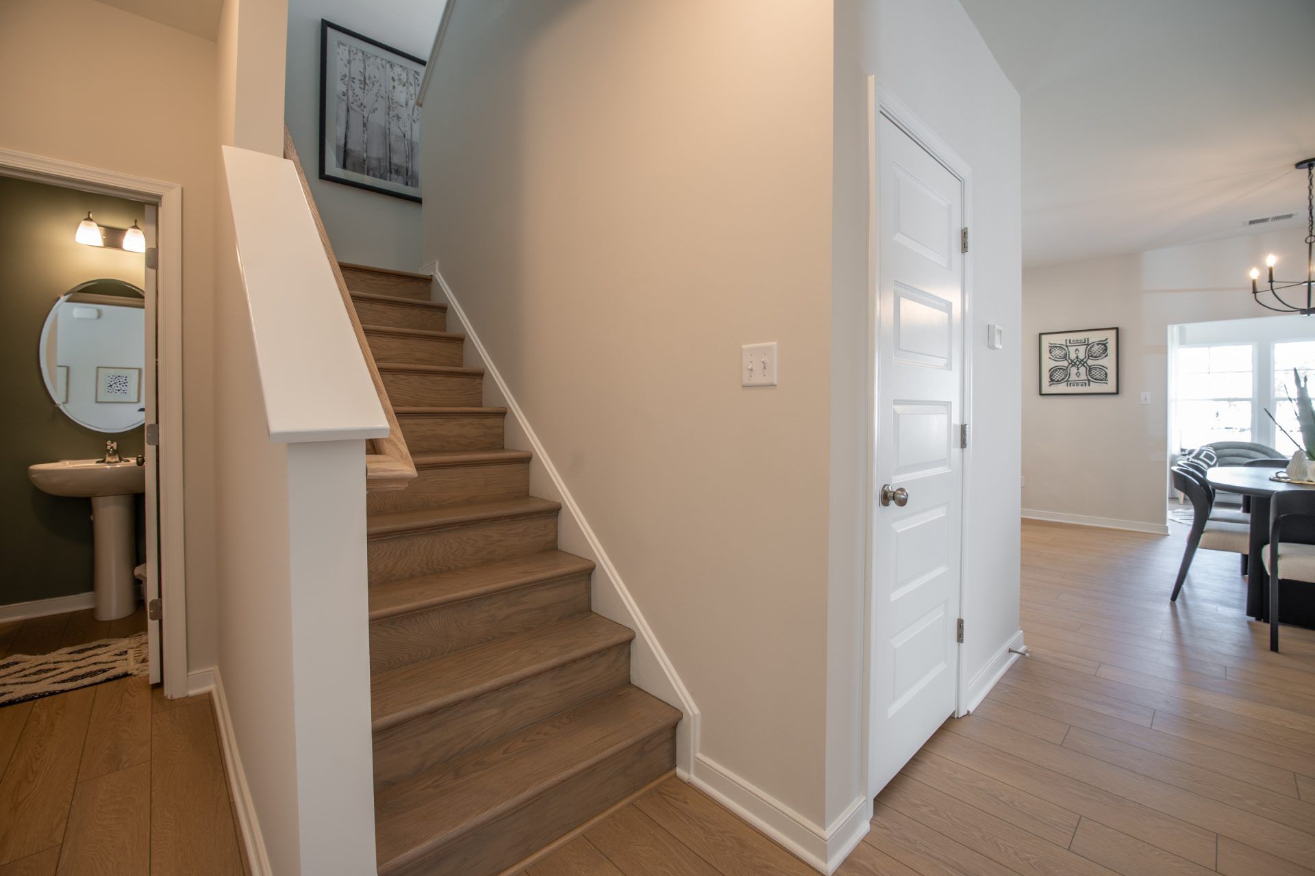 017 HHHunt Homes King Stairs to Second Floor