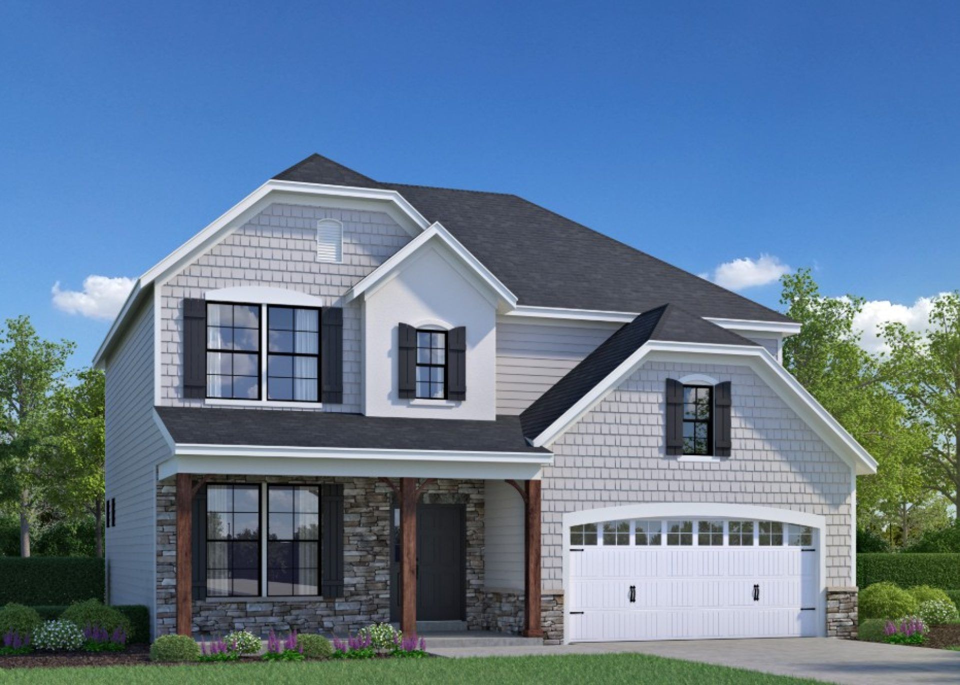 Franklin - Estates at Oak Meadow: Angier, North Carolina - HHHunt Homes