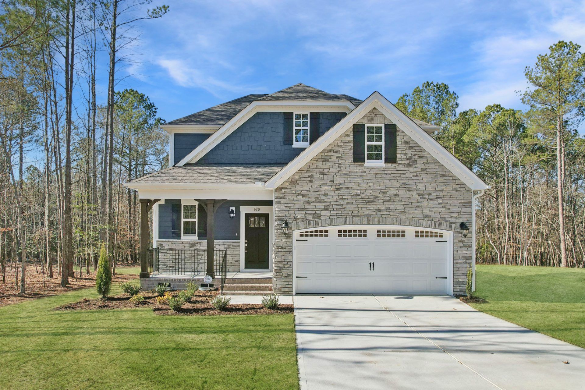 Taylor - Estates at Oak Meadow: Angier, North Carolina - HHHunt Homes