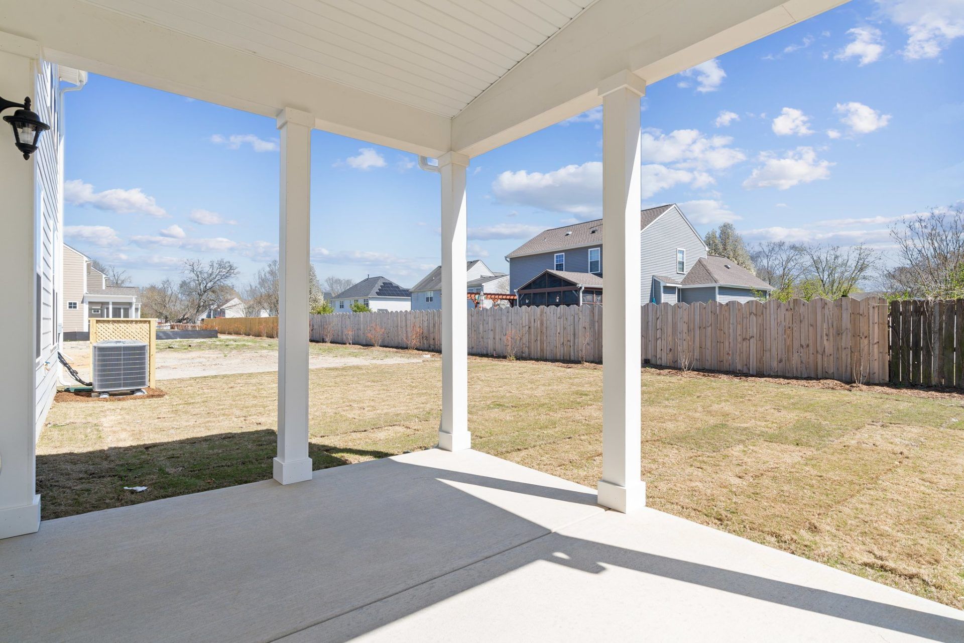31- HHHunt Homes Franklin Rear Covered Patio