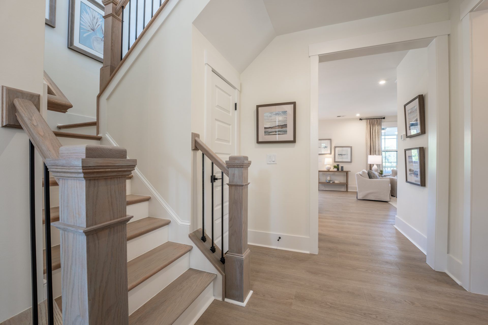 3 HHHunt Homes - Chatham- Foyer and stairs