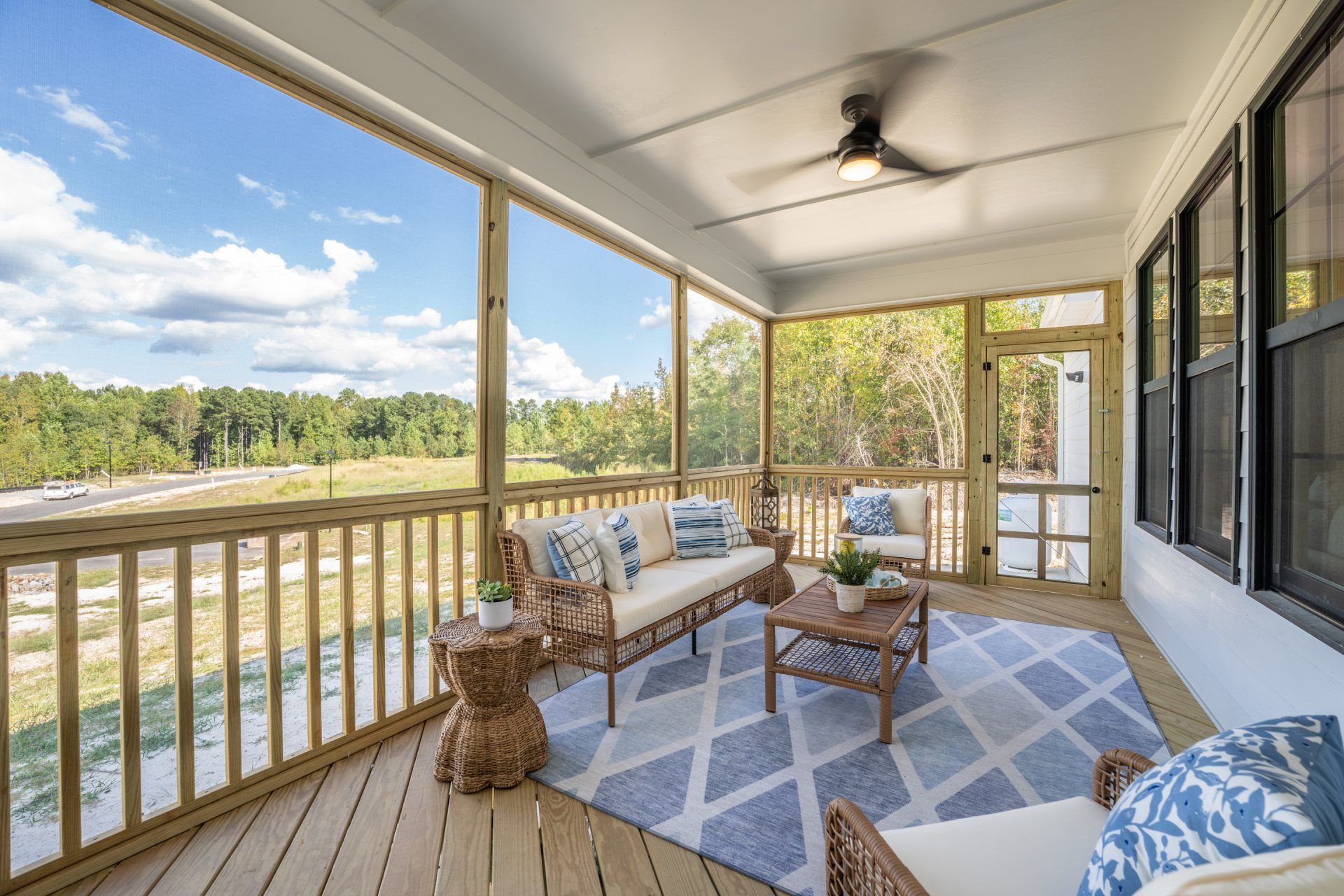 16 HHHunt Homes - Chatham- Screened Porch