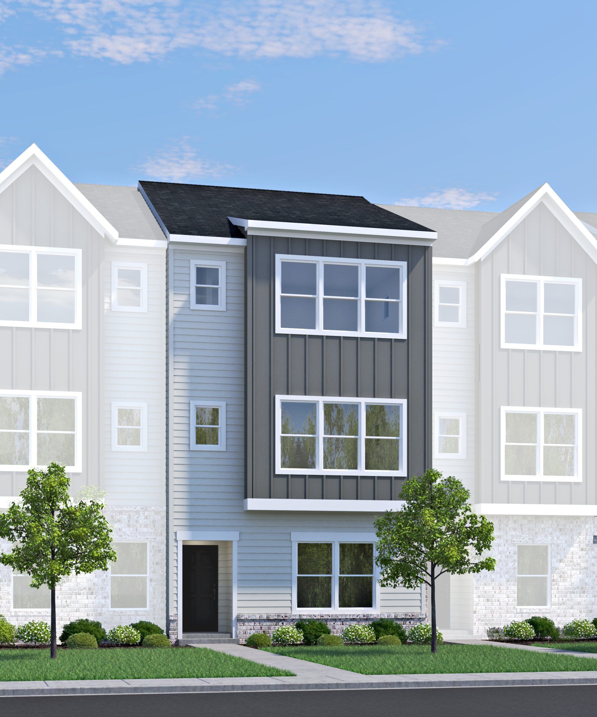 Amherst - Edgebrook Townhomes: Glen Allen, Virginia - HHHunt Homes