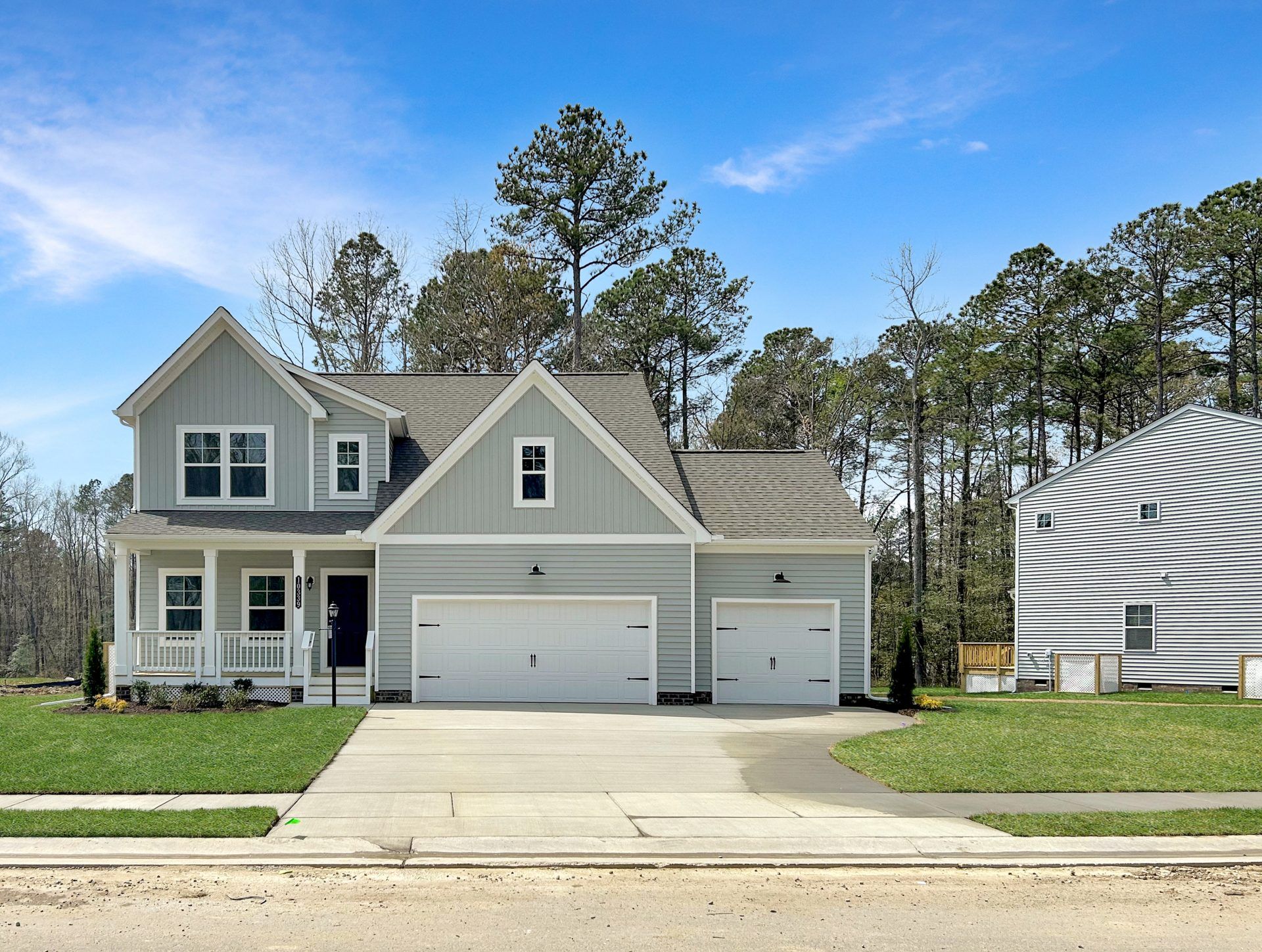 Maxwell Farmhouse with 3rd Car Garage