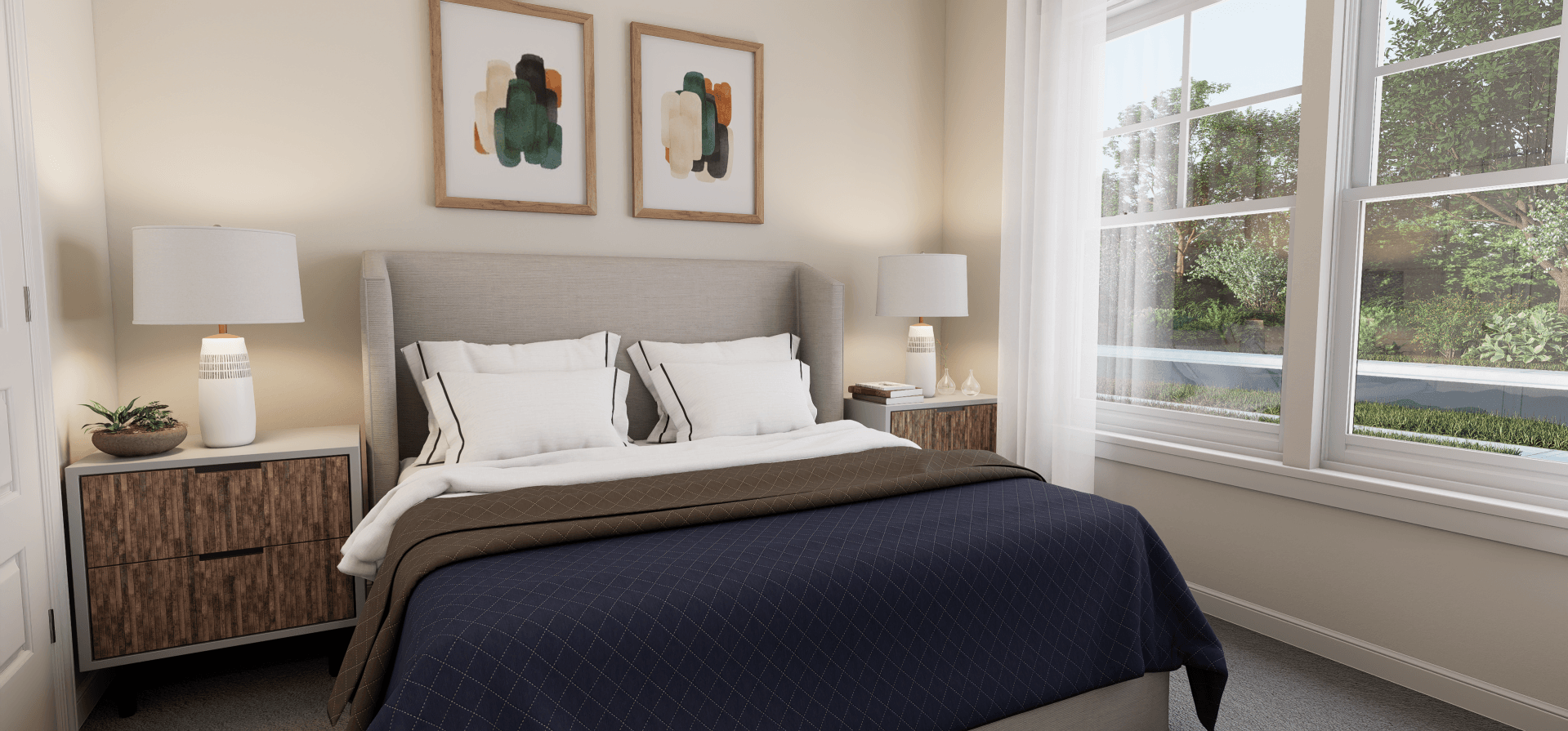 003 HHHunt Homes Harper Guest Bedroom 1